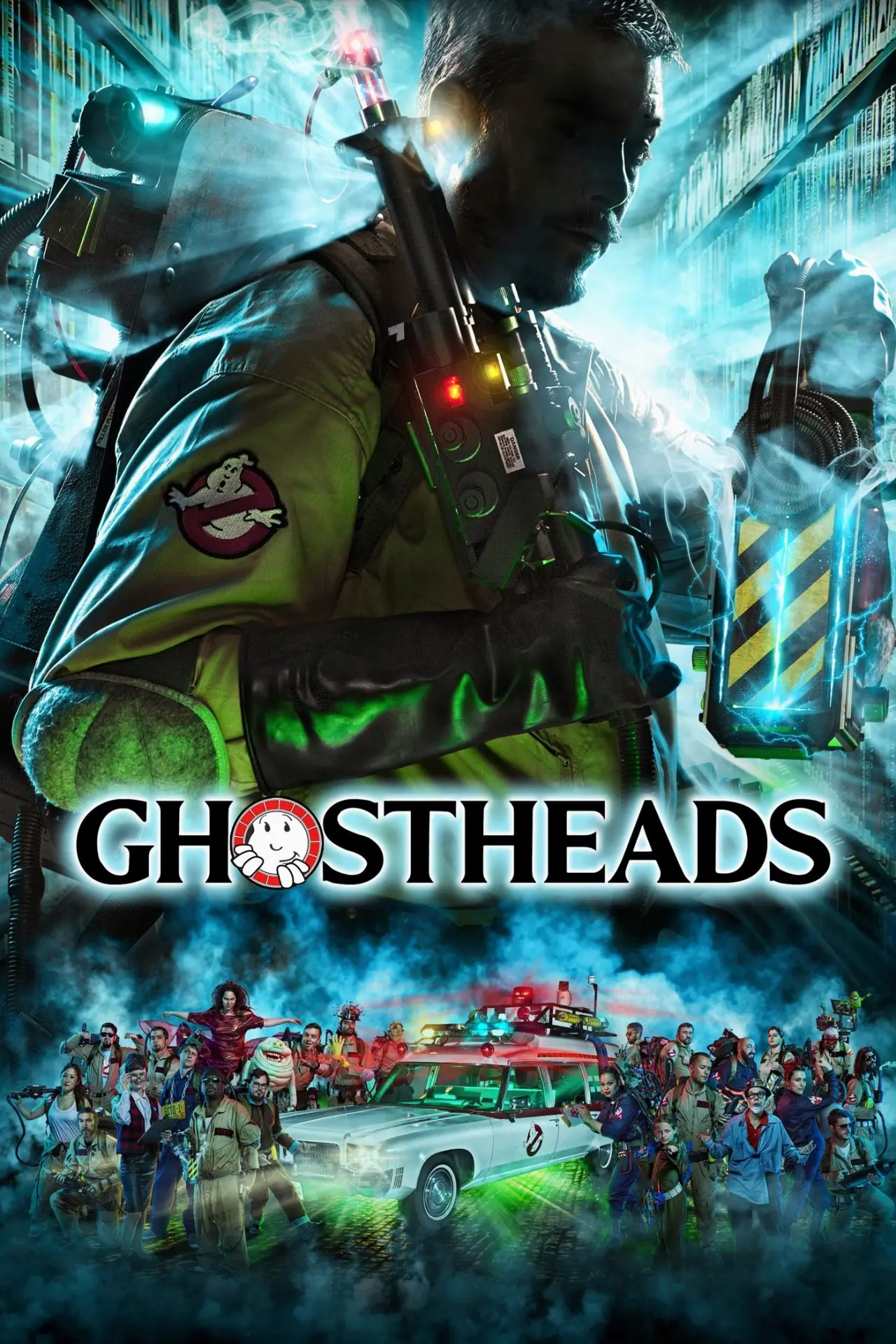 Plakat filmowy "Ghostheads"