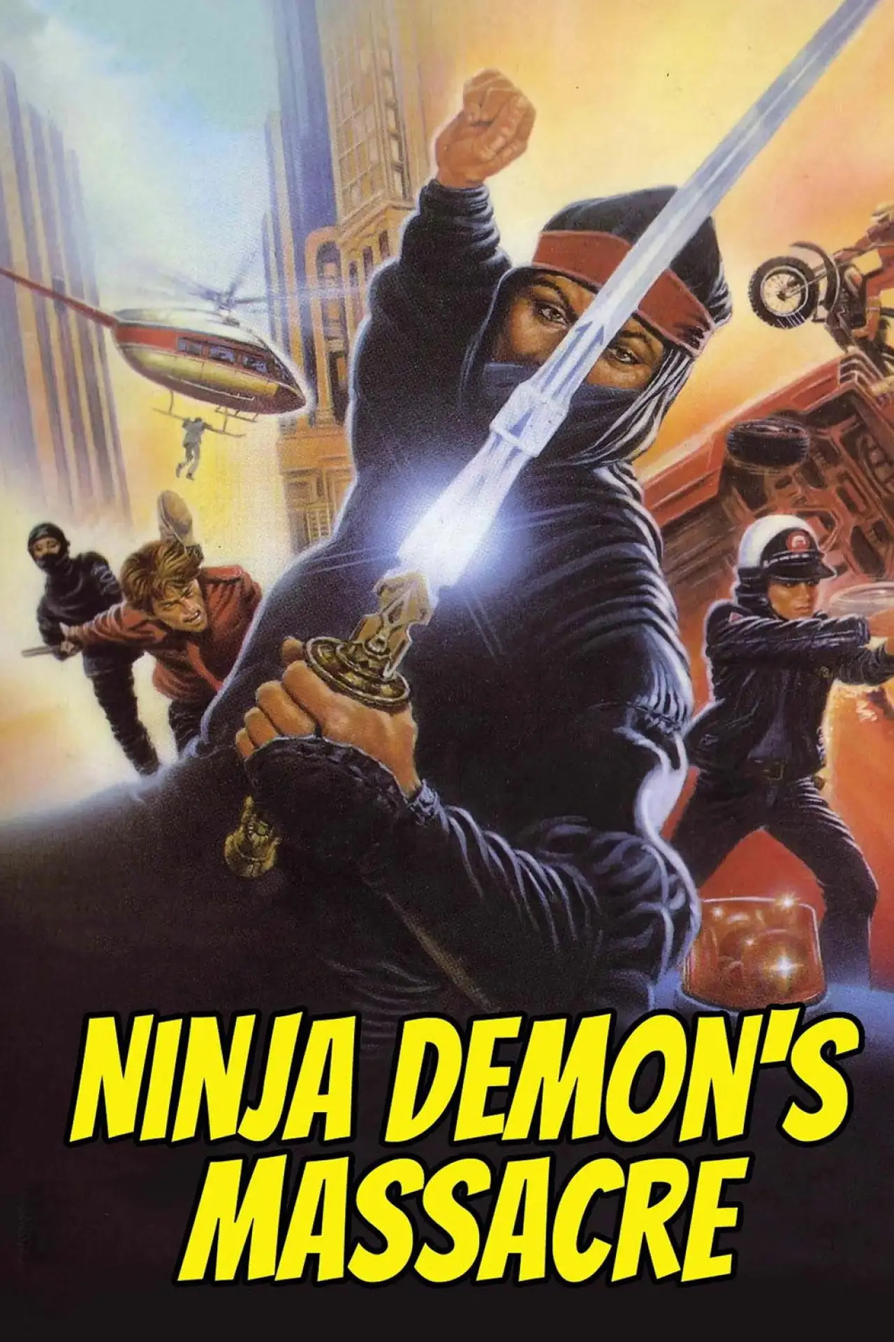 Plakat filmowy "Ninja, Demon