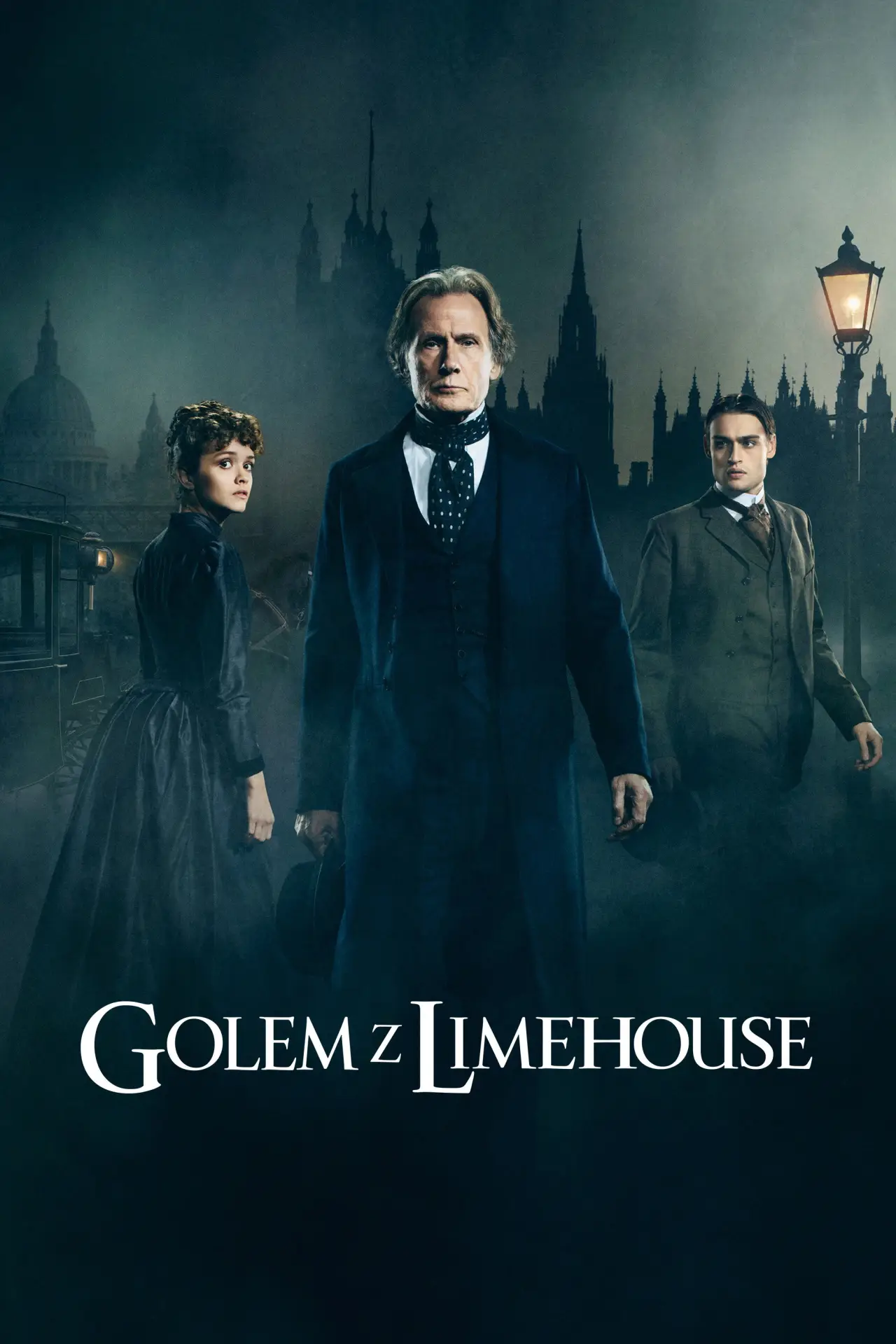 Plakat filmowy "Golem z Limehouse"
