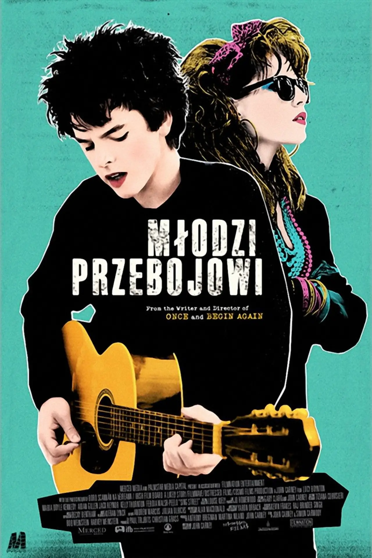 Plakat filmowy "Młodzi przebojowi"