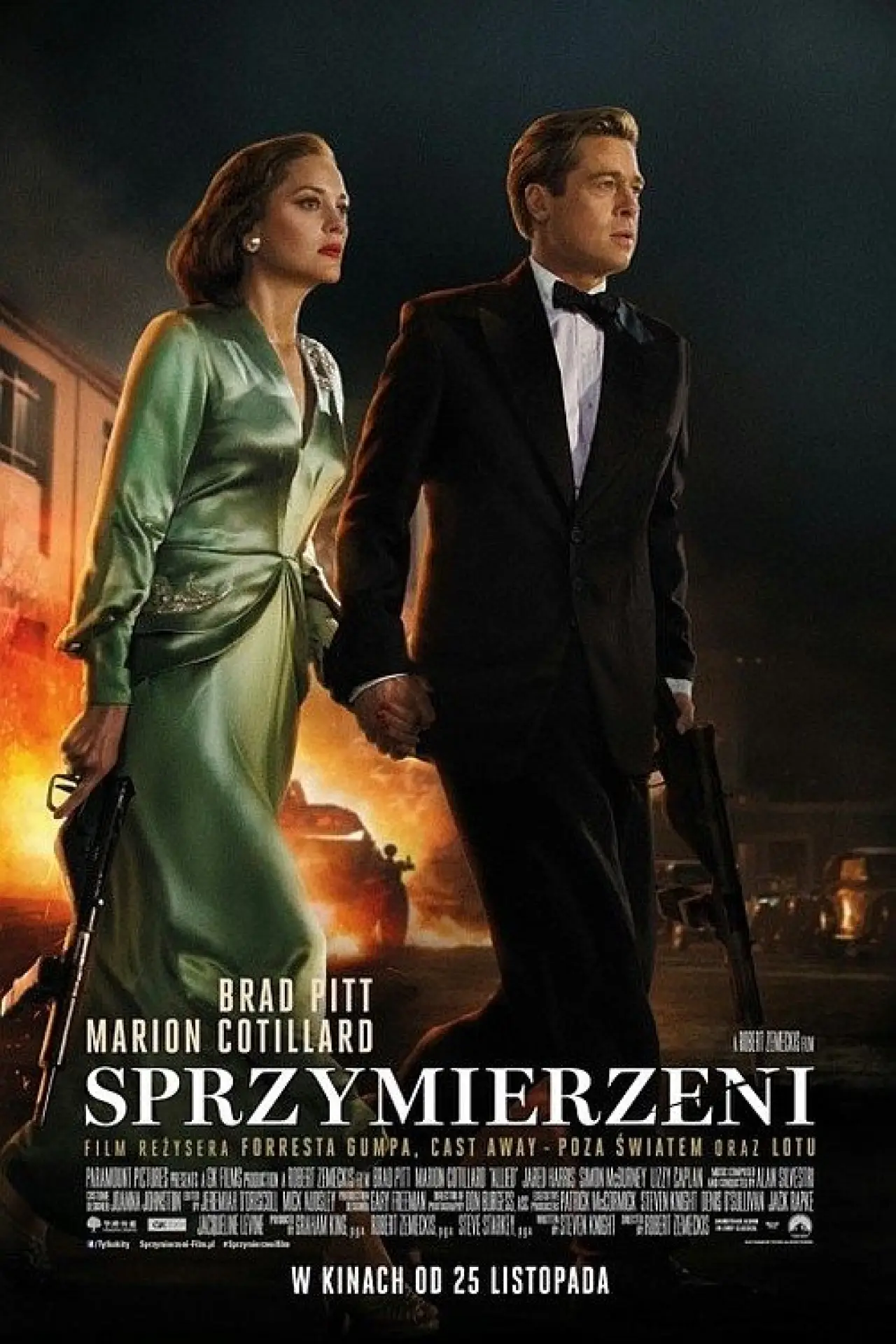 Plakat filmowy "Sprzymierzeni"