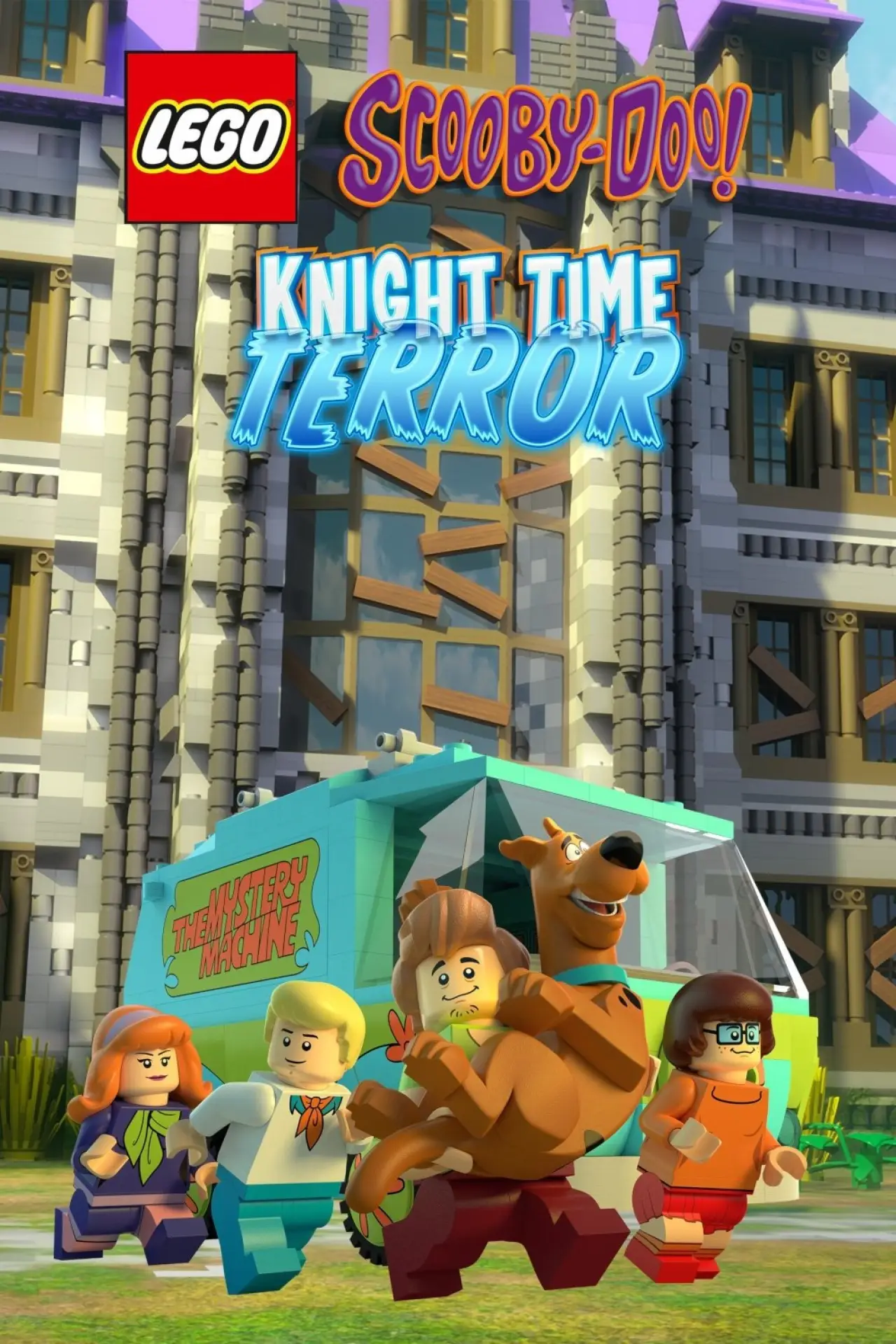 Plakat filmowy "Scooby Doo i Czarny Rycerz"