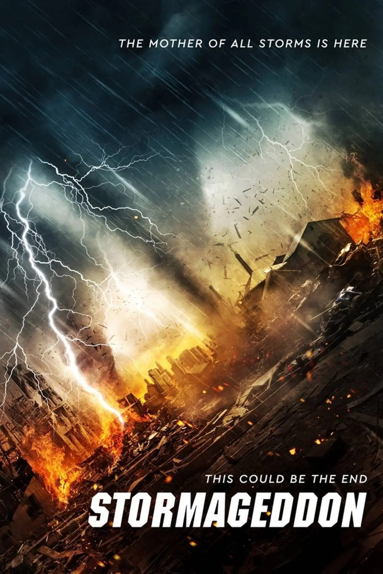 Plakat filmowy "Burzowy armagedon"