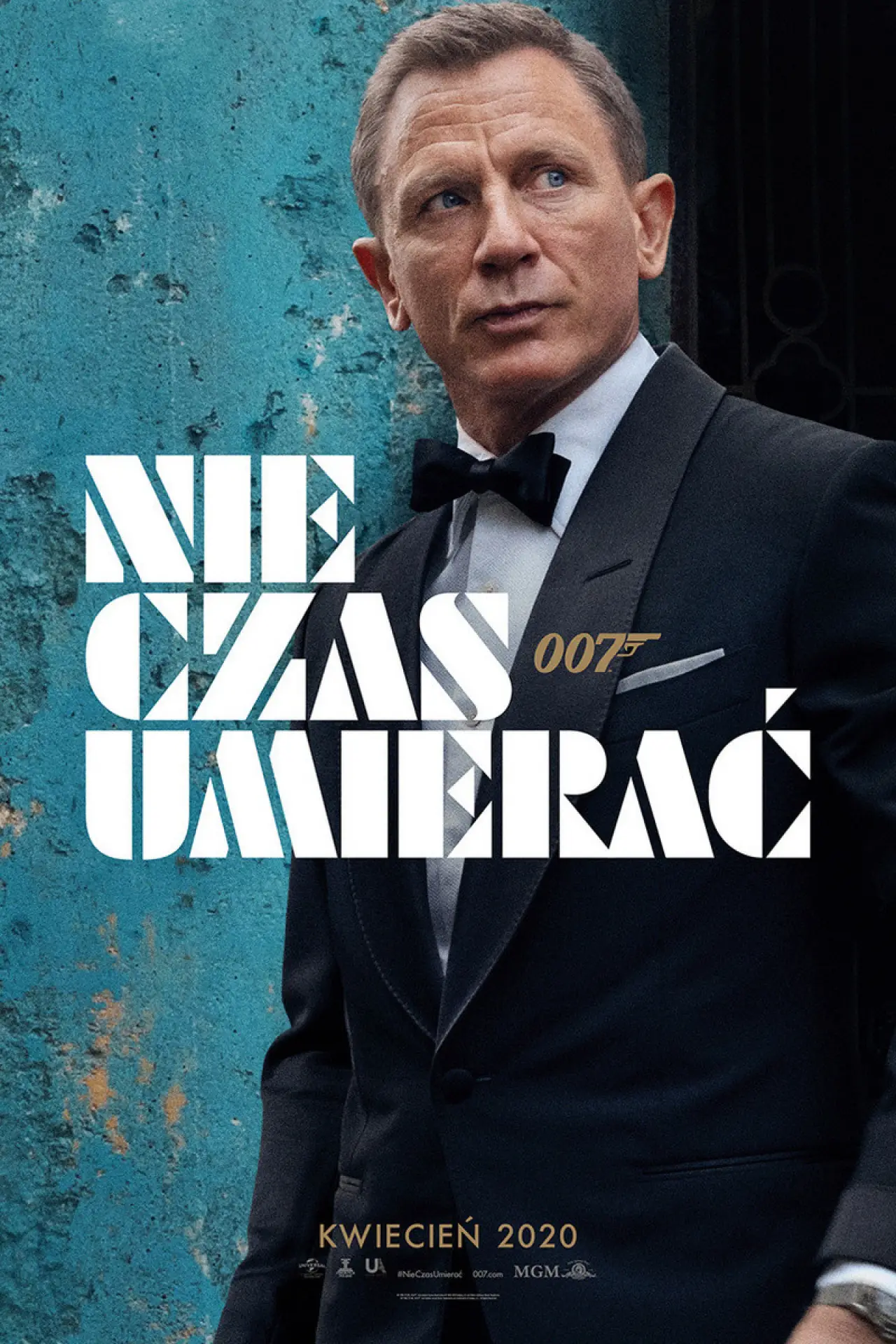 Plakat filmowy "Nie czas umierać"