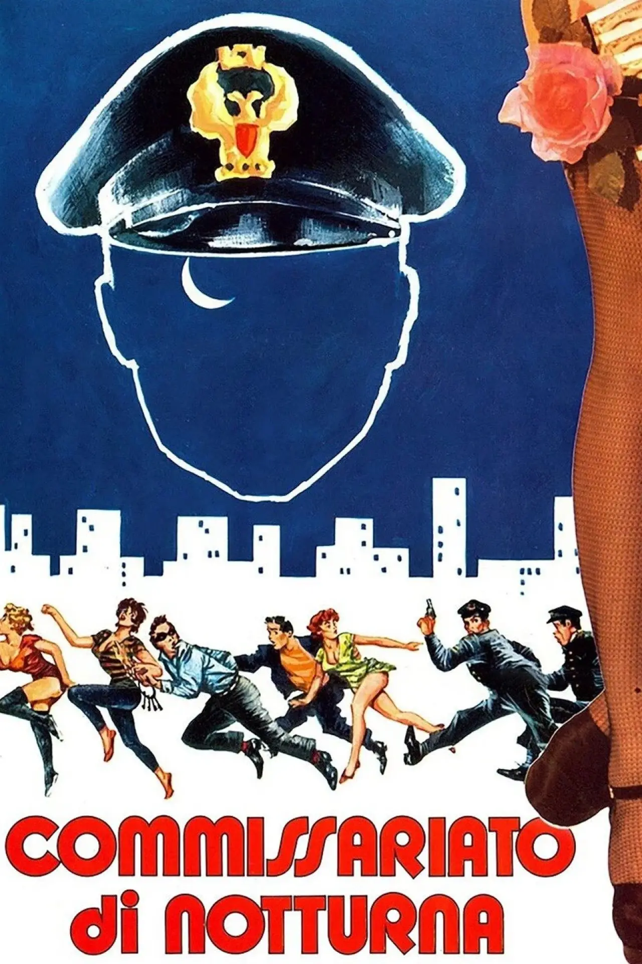 Plakat filmowy "Commissariato di notturna"