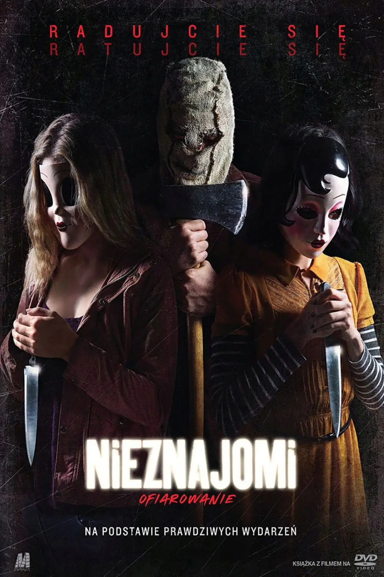 Plakat filmowy "Nieznajomi: Ofiarowanie"