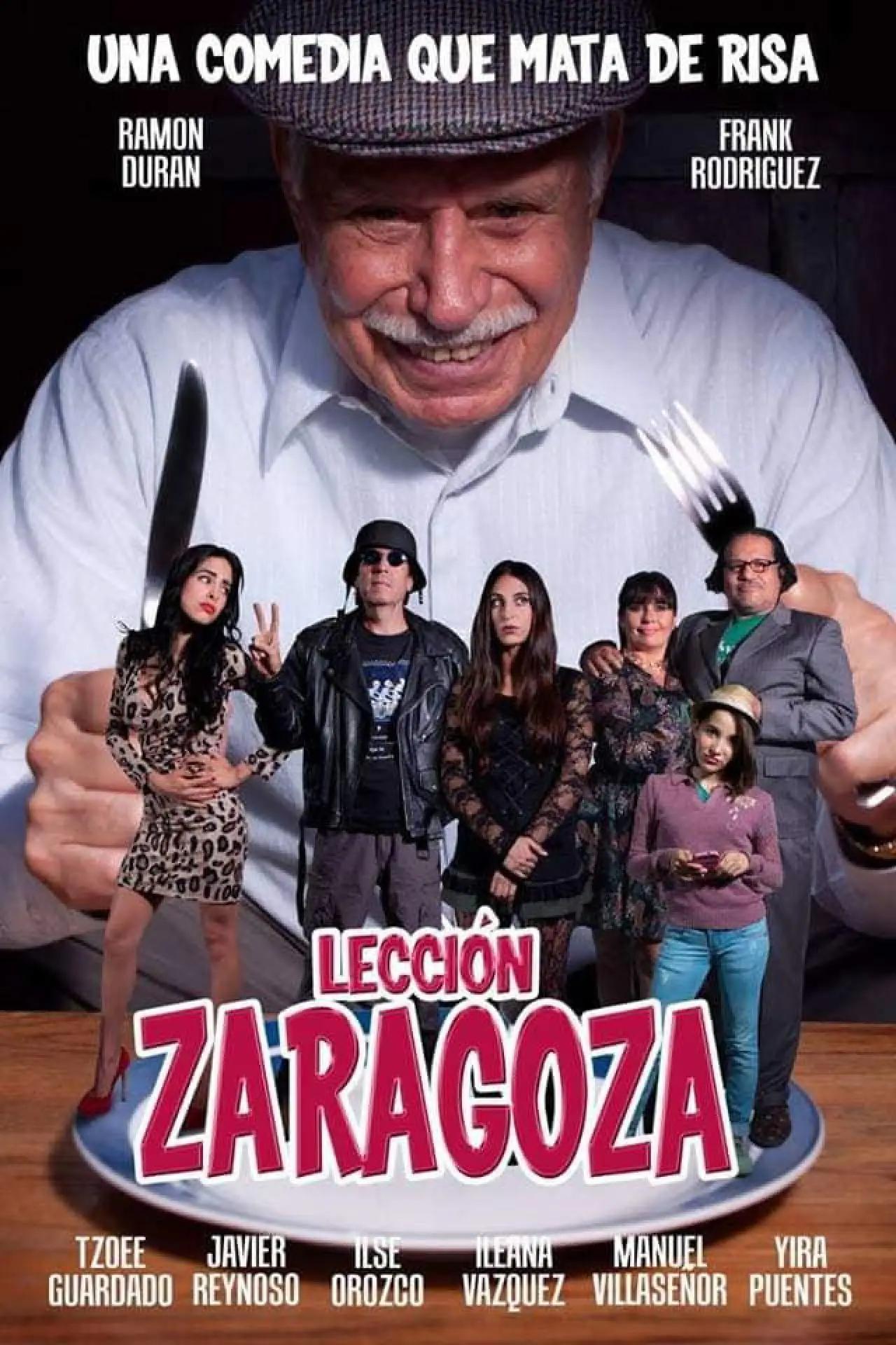 Plakat filmowy "Lección Zaragoza"