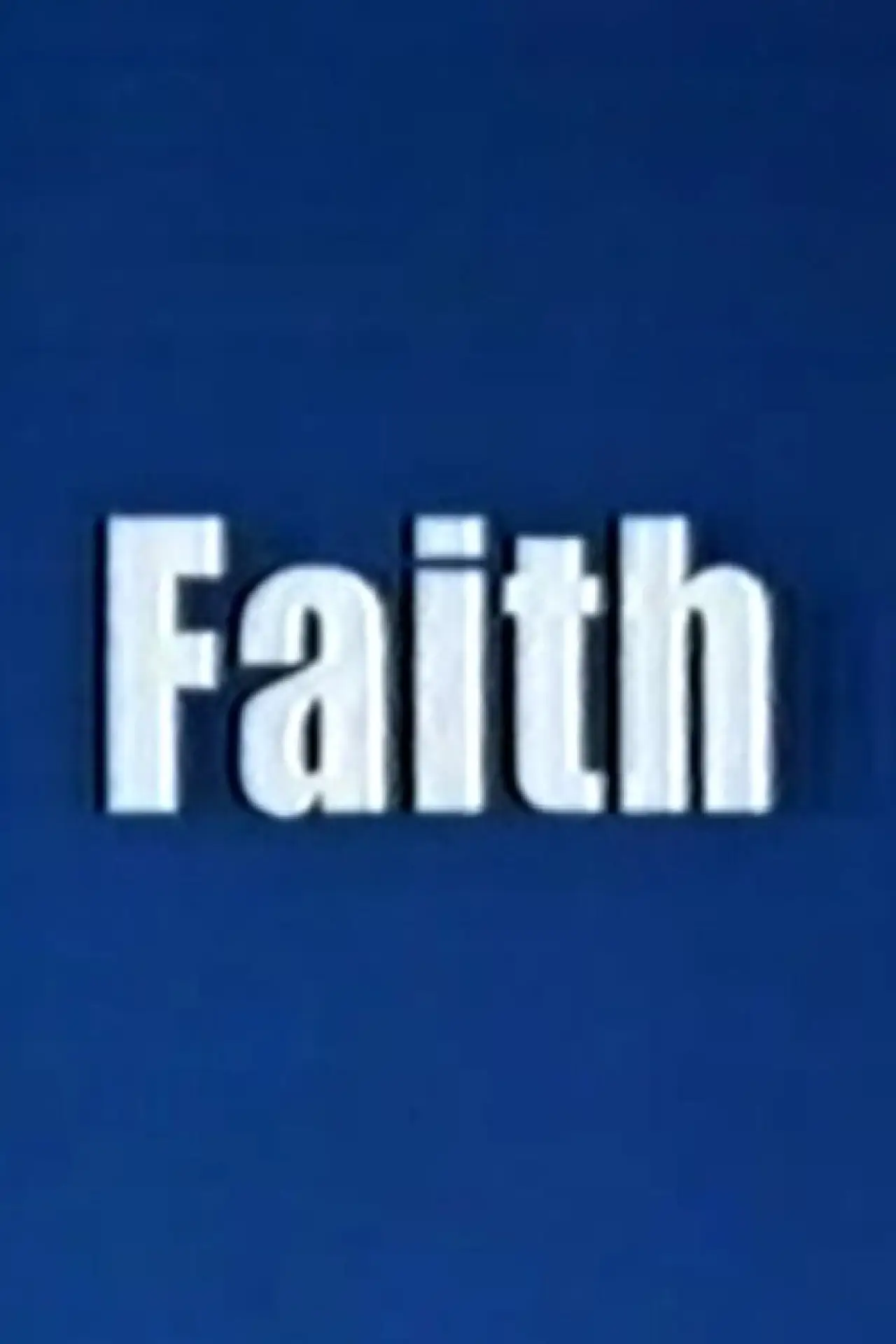 Plakat filmowy "Faith"