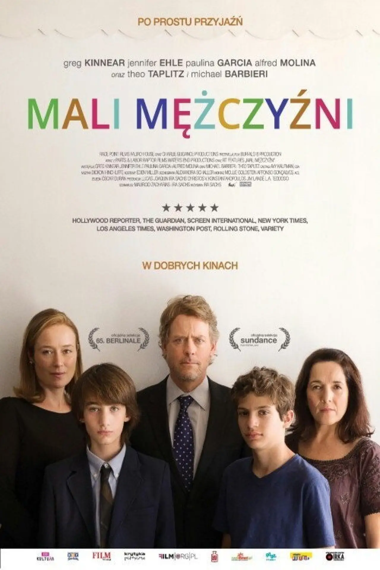 Plakat filmowy "Mali mężczyźni"