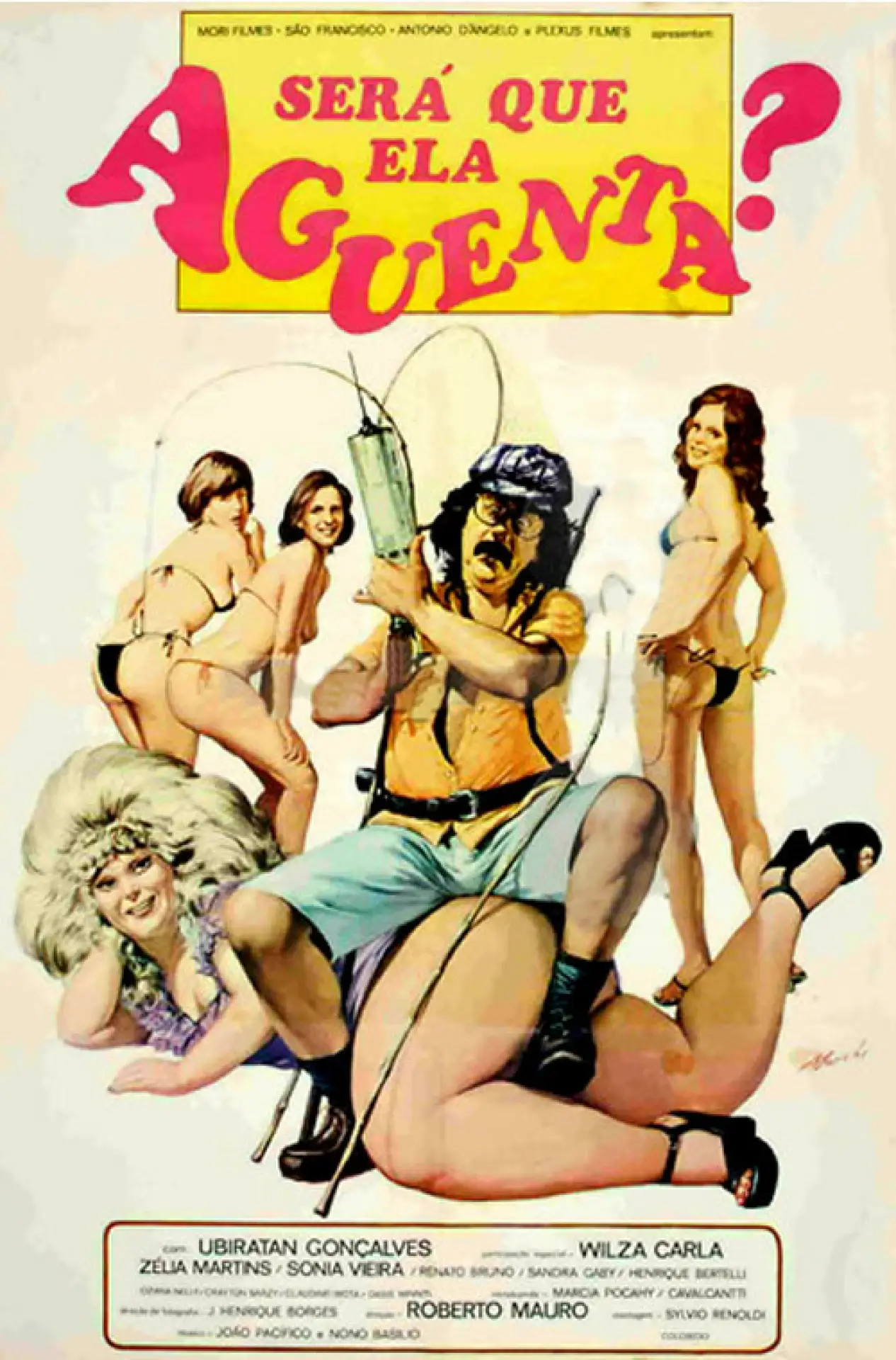 Plakat filmowy "Será Que Ela Aguenta?"