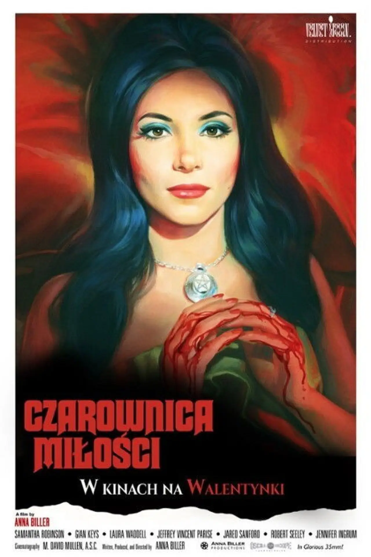 Plakat filmowy "Czarownica miłości"