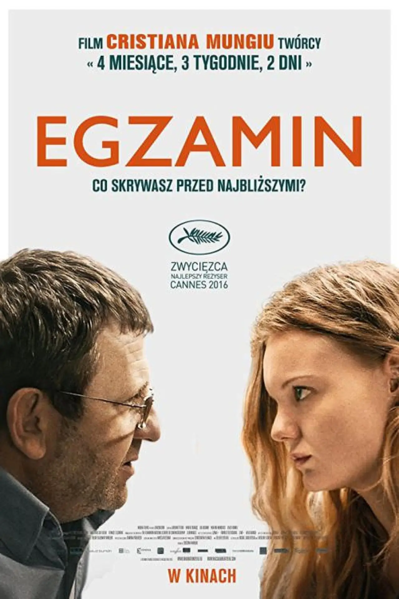 Plakat filmowy "Egzamin"