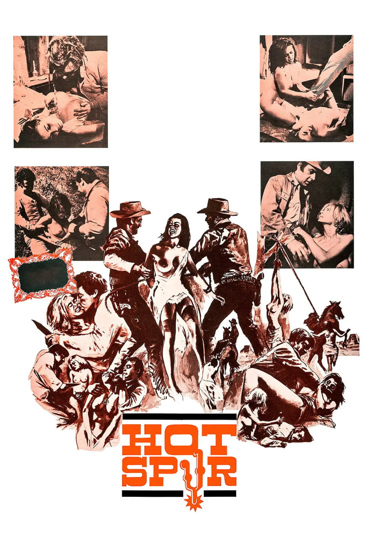 Plakat filmowy "Hot Spur"