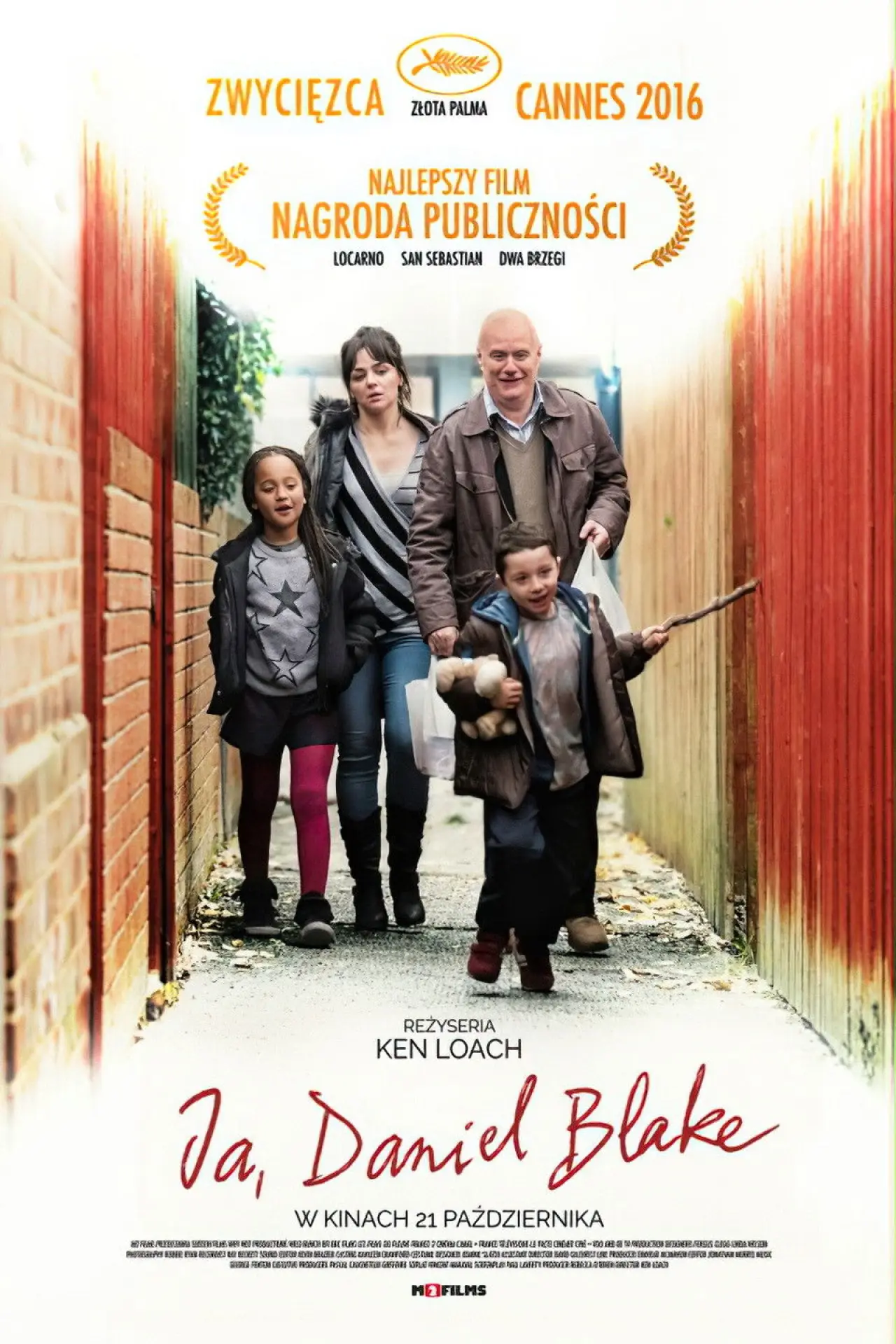 Plakat filmowy "Ja, Daniel Blake"