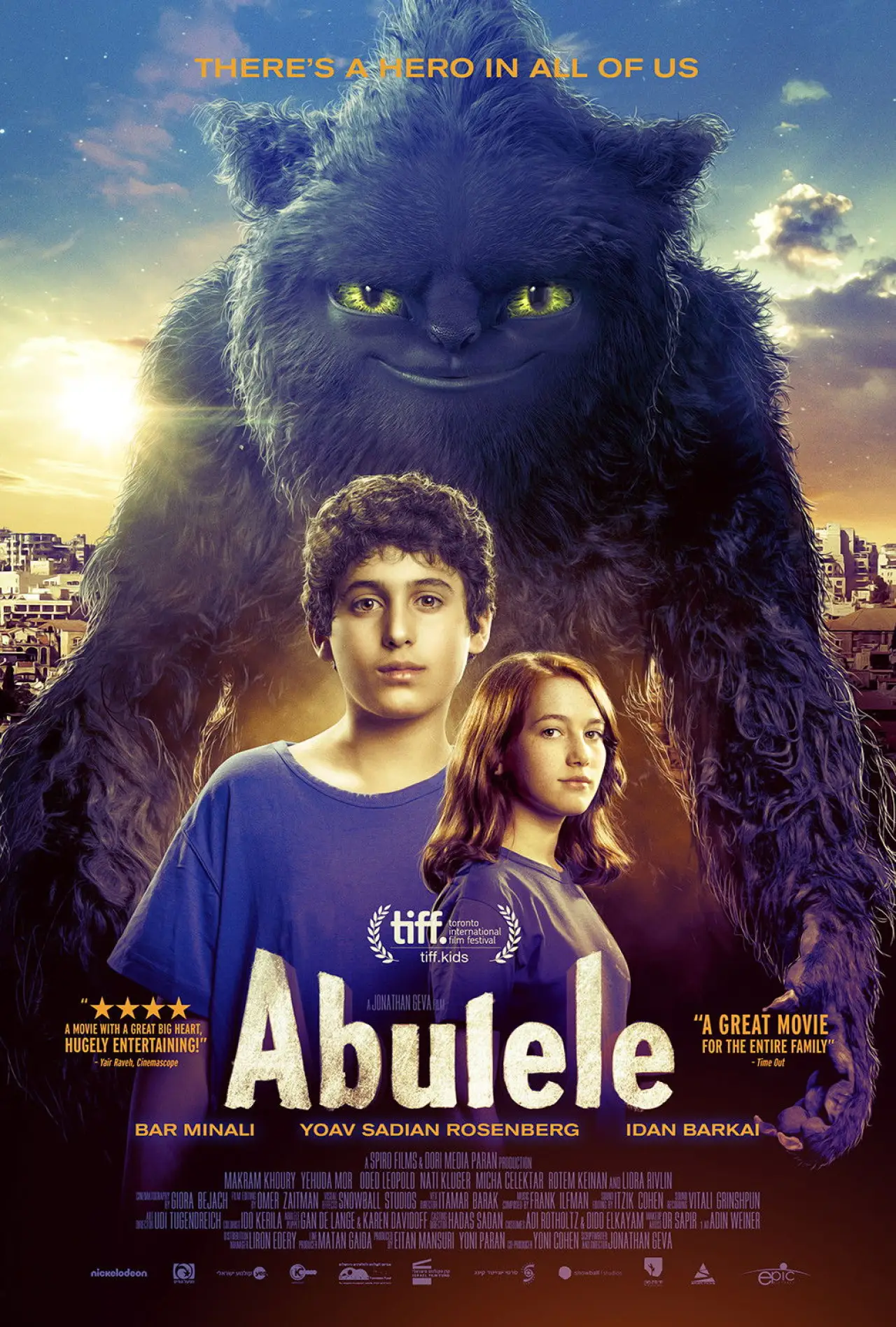 Plakat filmowy "Abulele"