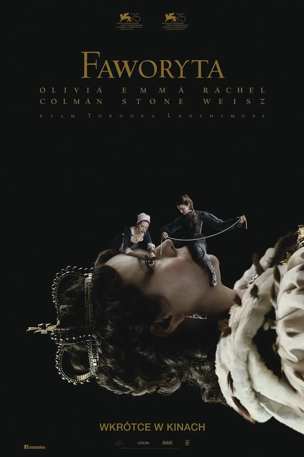 Plakat filmowy "Faworyta"