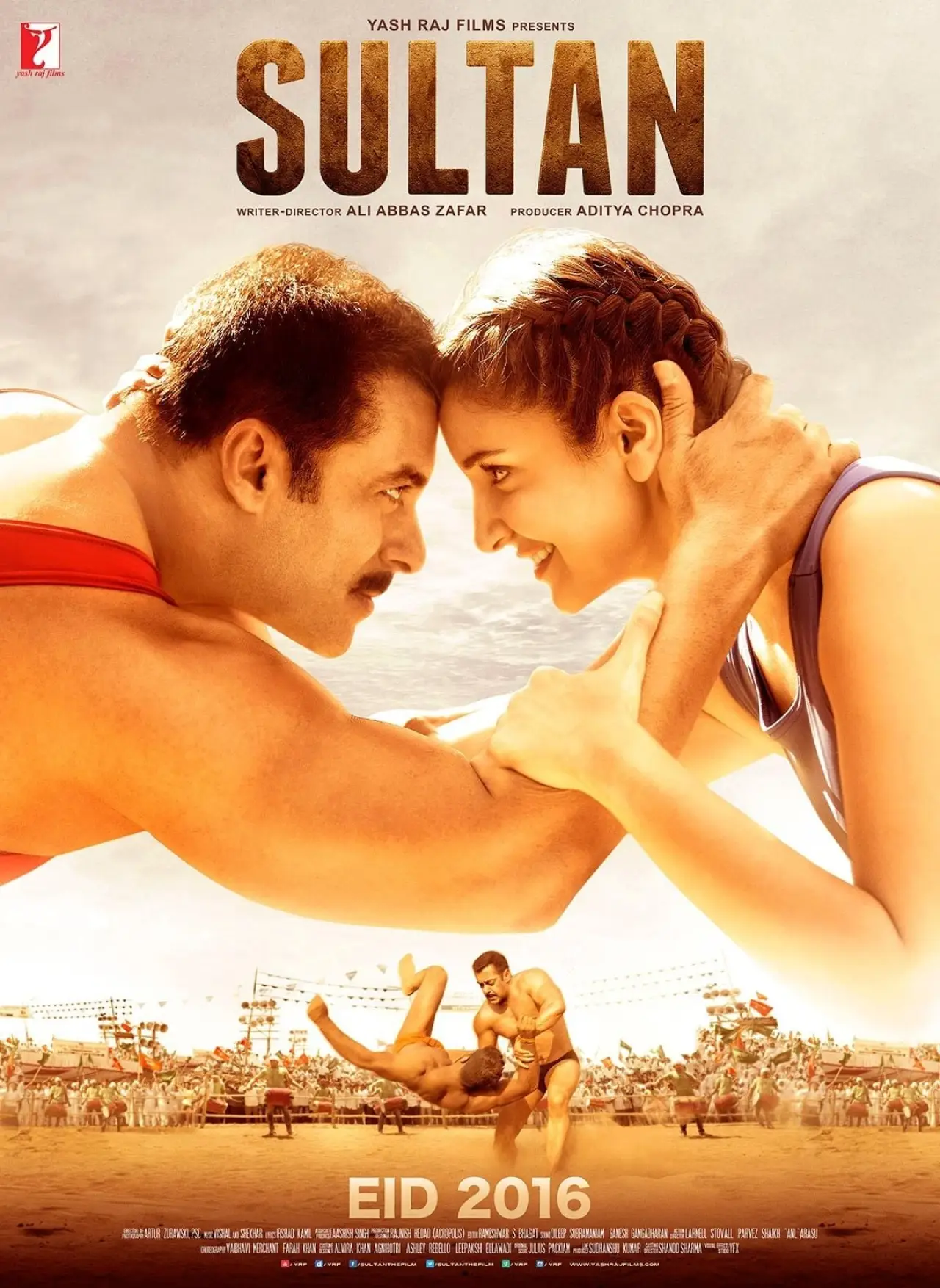 Plakat filmowy "सुल्तान"