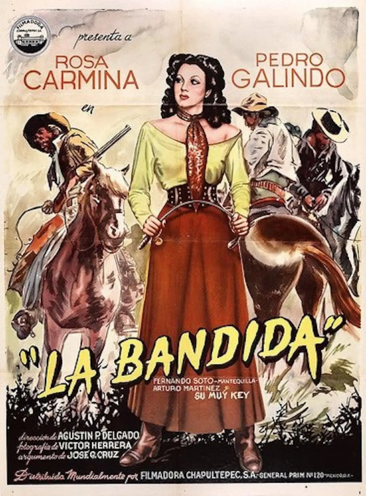 Plakat filmowy "La bandida"