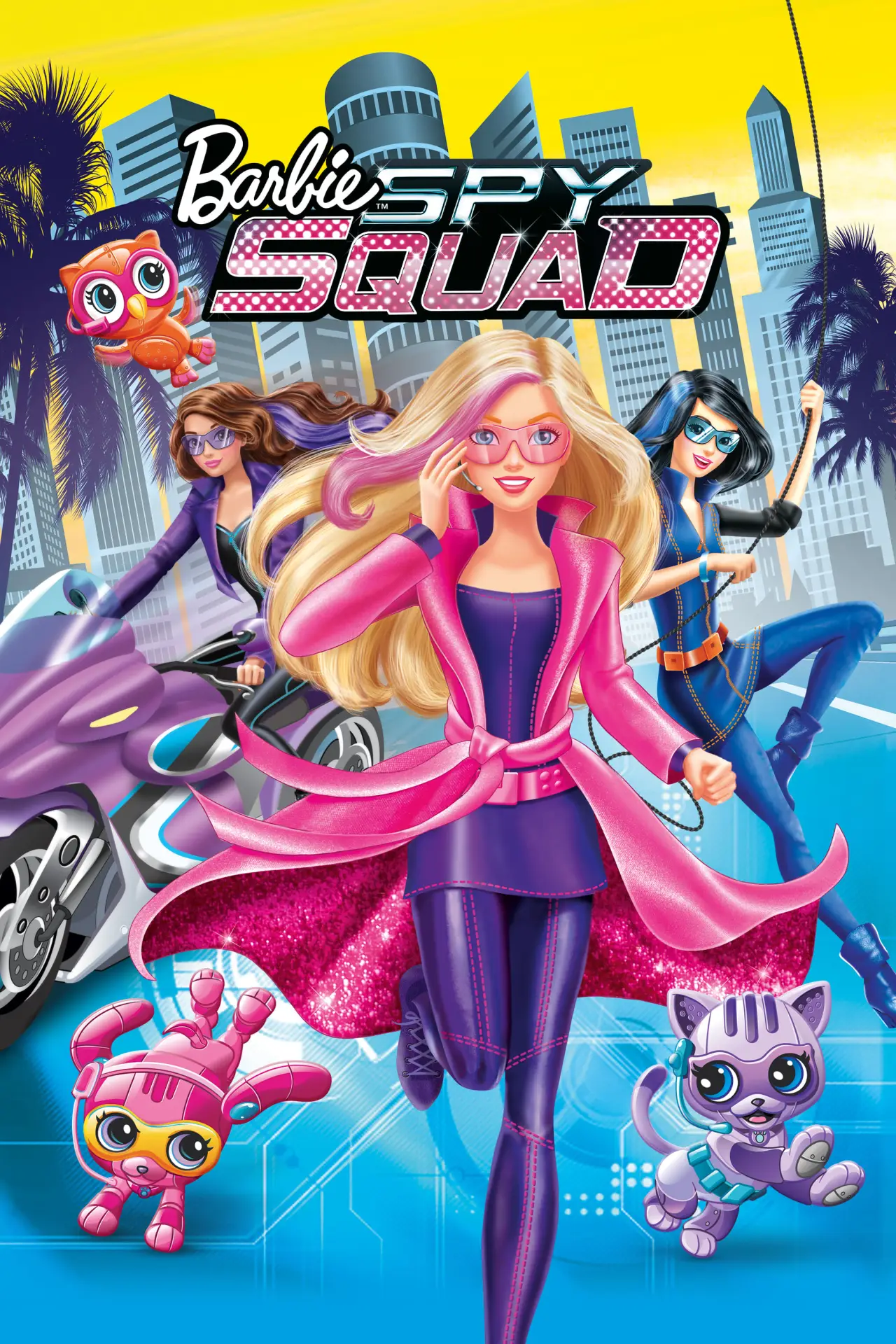 Plakat filmowy "Barbie: Tajne agentki"