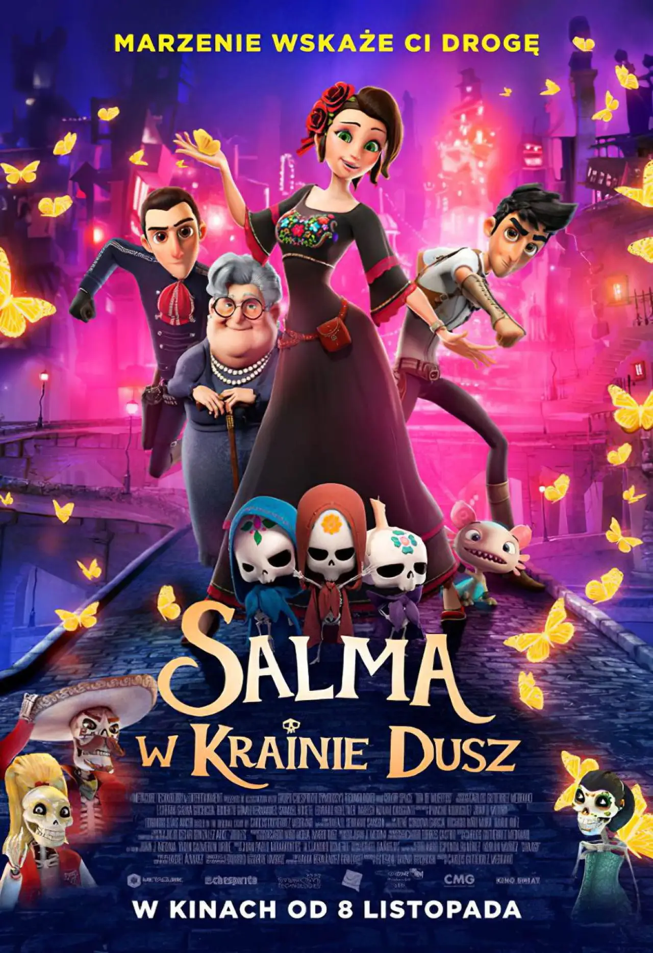 Plakat filmowy "Salma w krainie dusz"