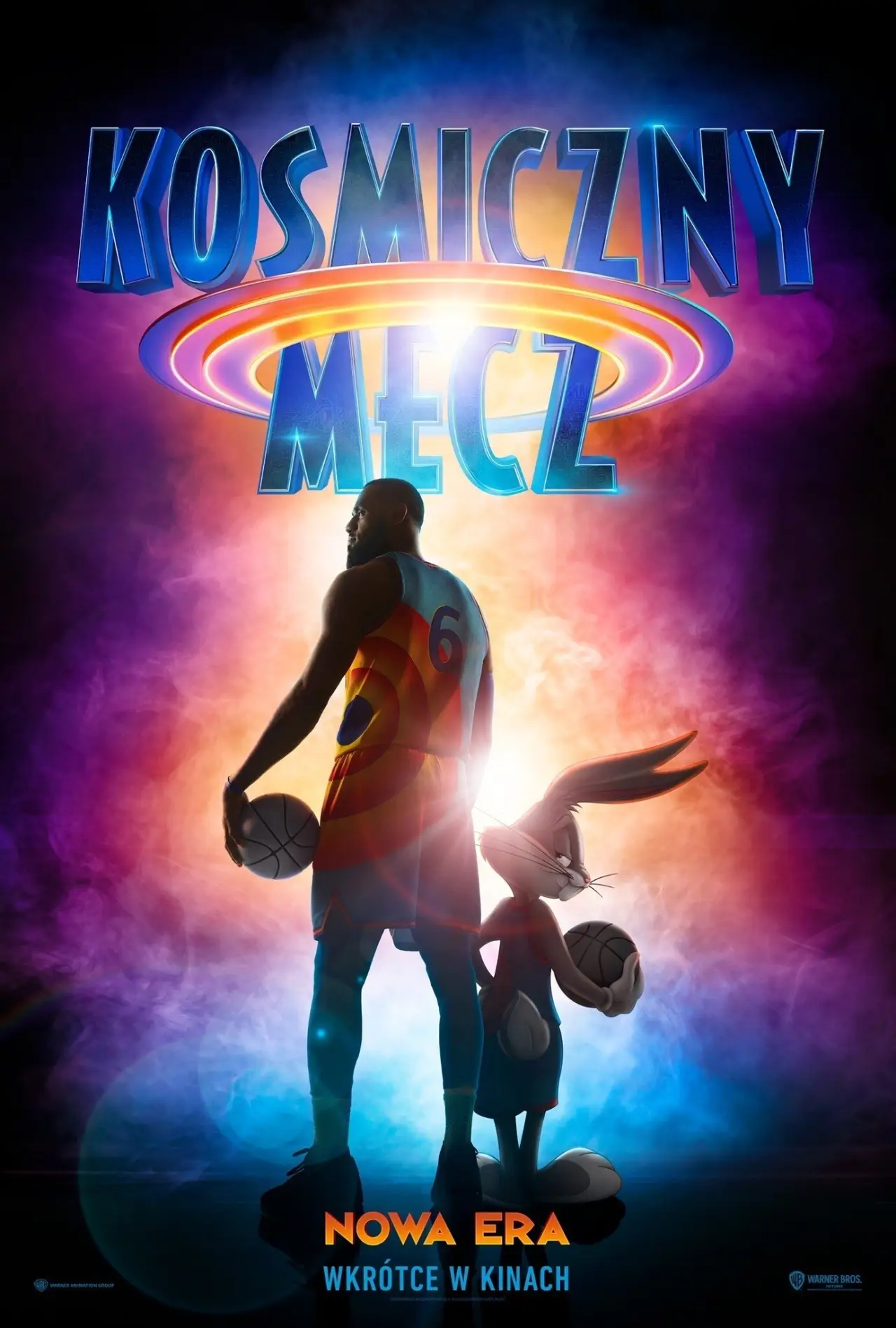 Plakat filmowy "Kosmiczny mecz: Nowa era"