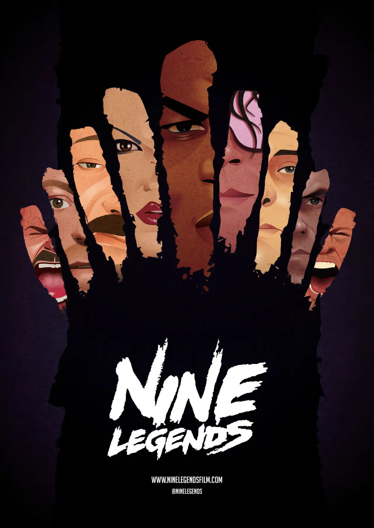 Plakat filmowy "Nine Legends"