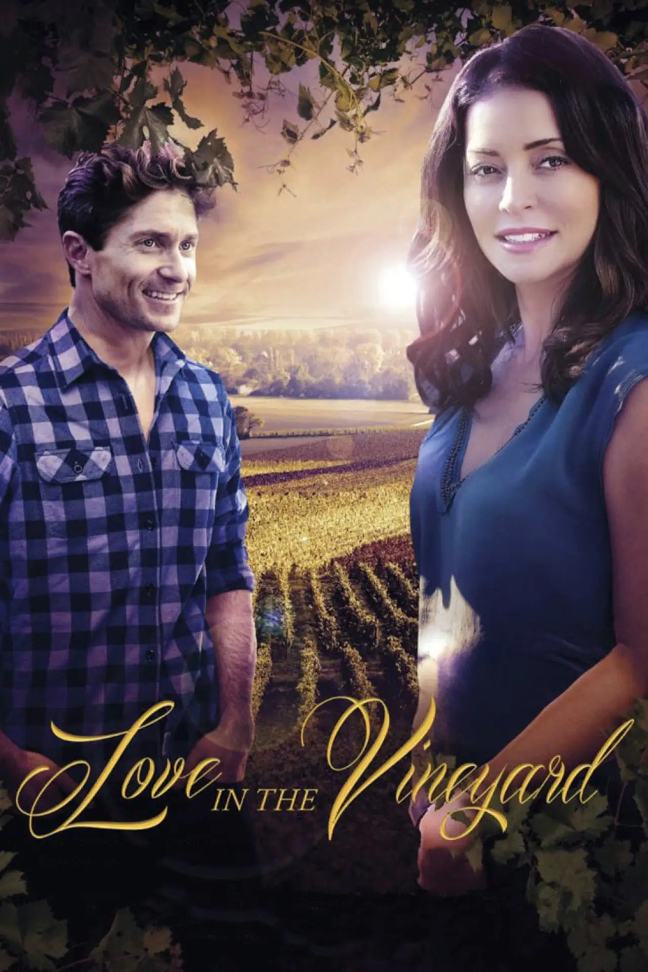 Plakat filmowy "Miłość w Winnicy"