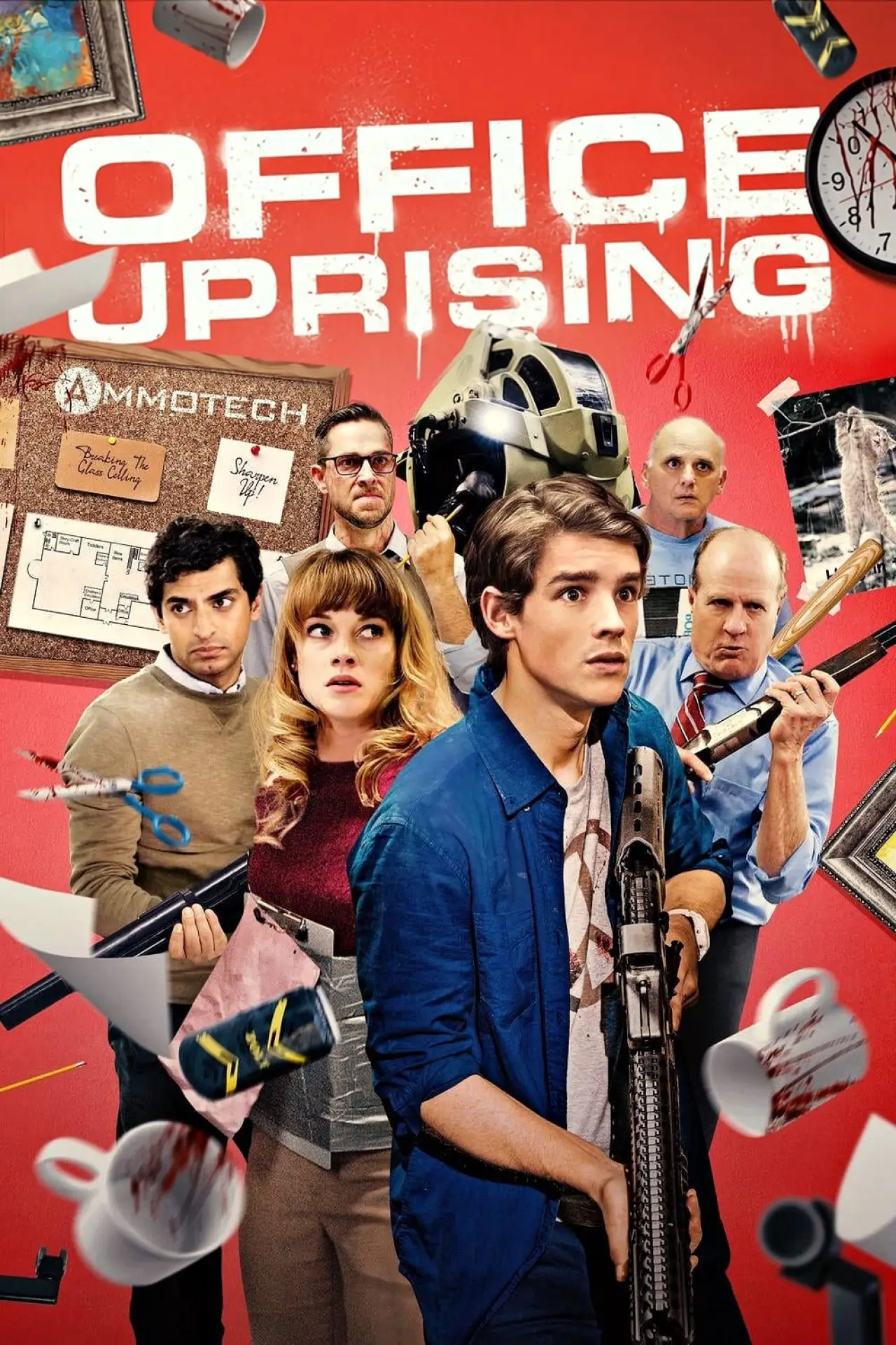 Plakat filmowy "Office Uprising"