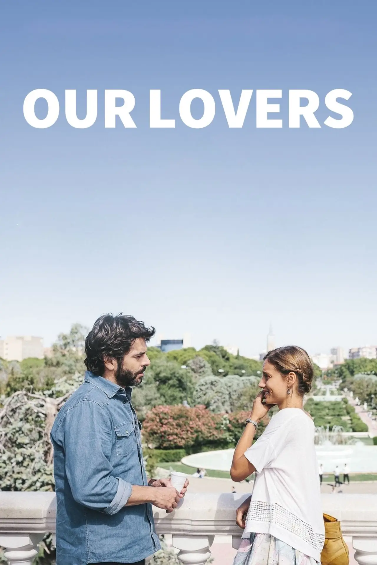 Plakat filmowy "Nuestros amantes"