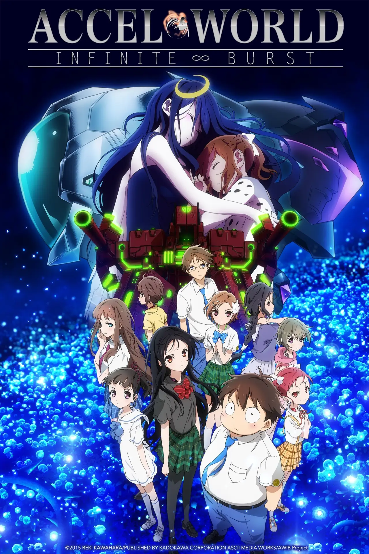 Plakat filmowy "アクセル・ワールド INFINITE∞BURST"