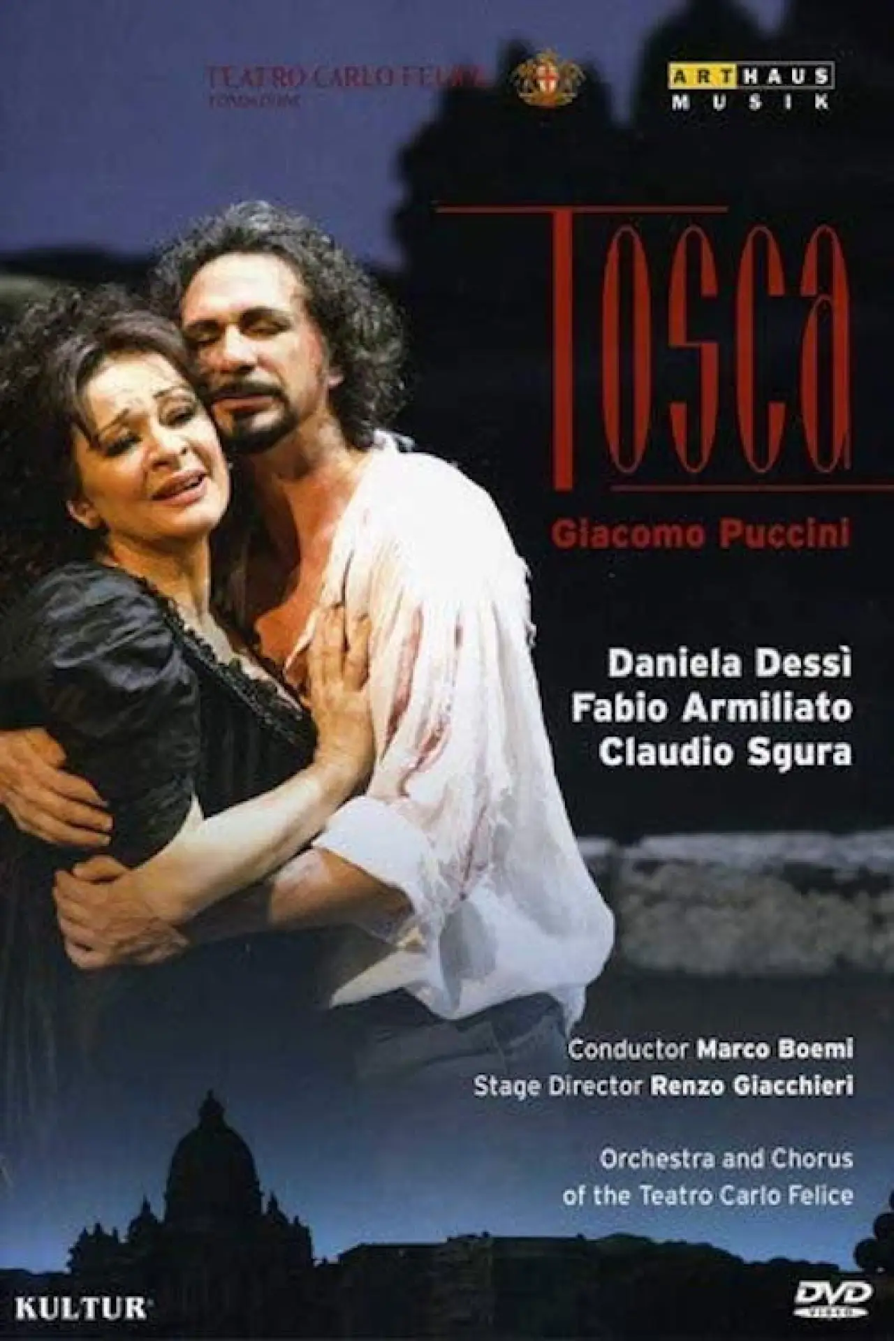 Plakat filmowy "Tosca"