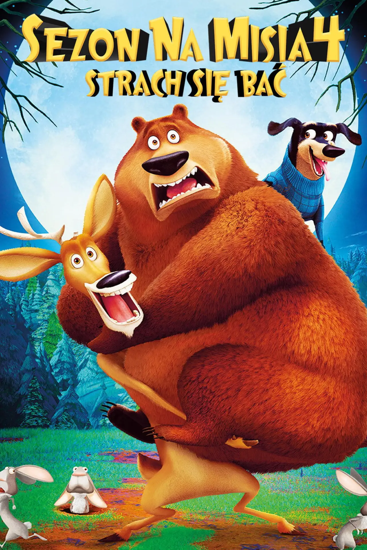 Plakat filmowy "Sezon na misia 4: Strach się bać"