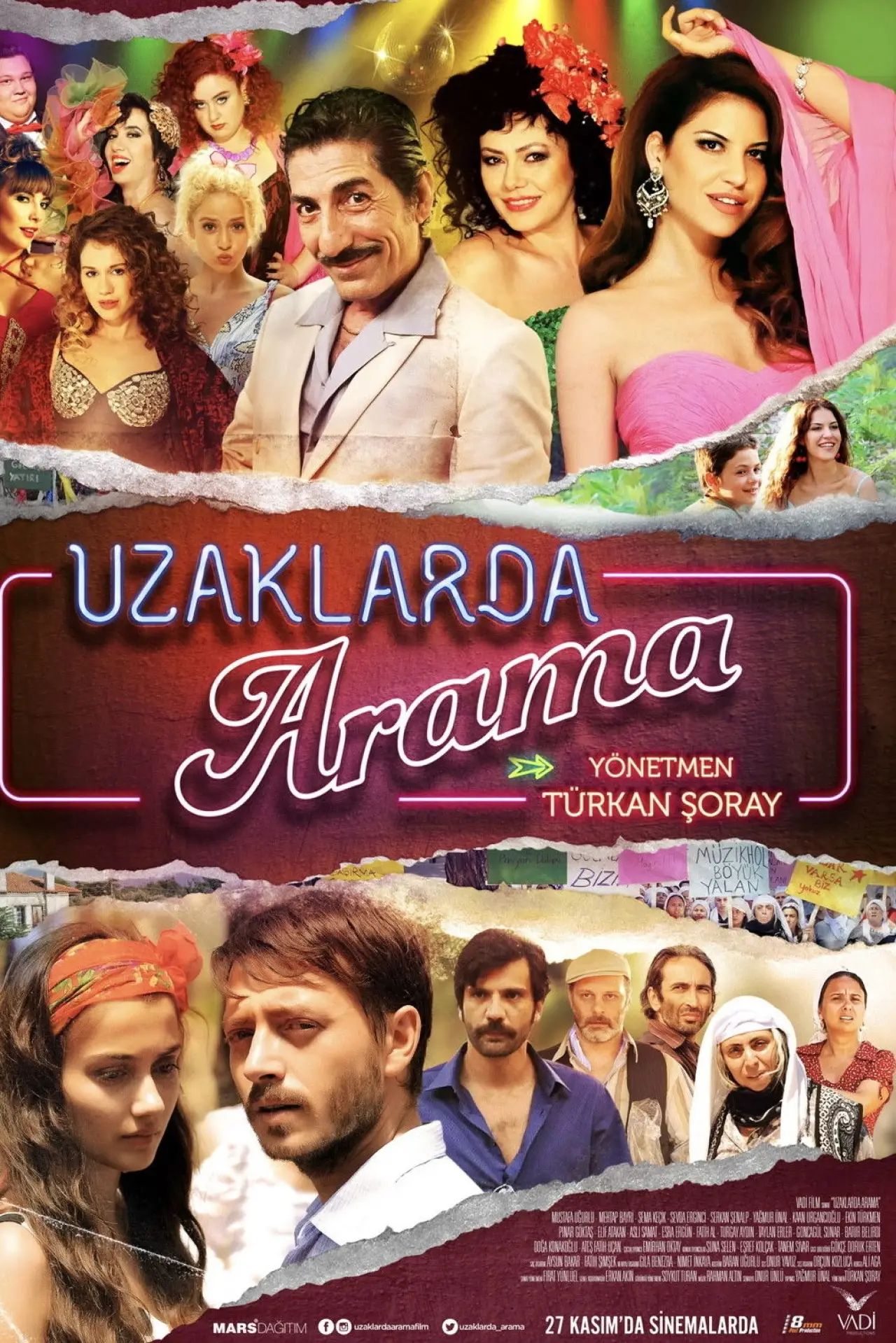 Plakat filmowy "Uzaklarda Arama"