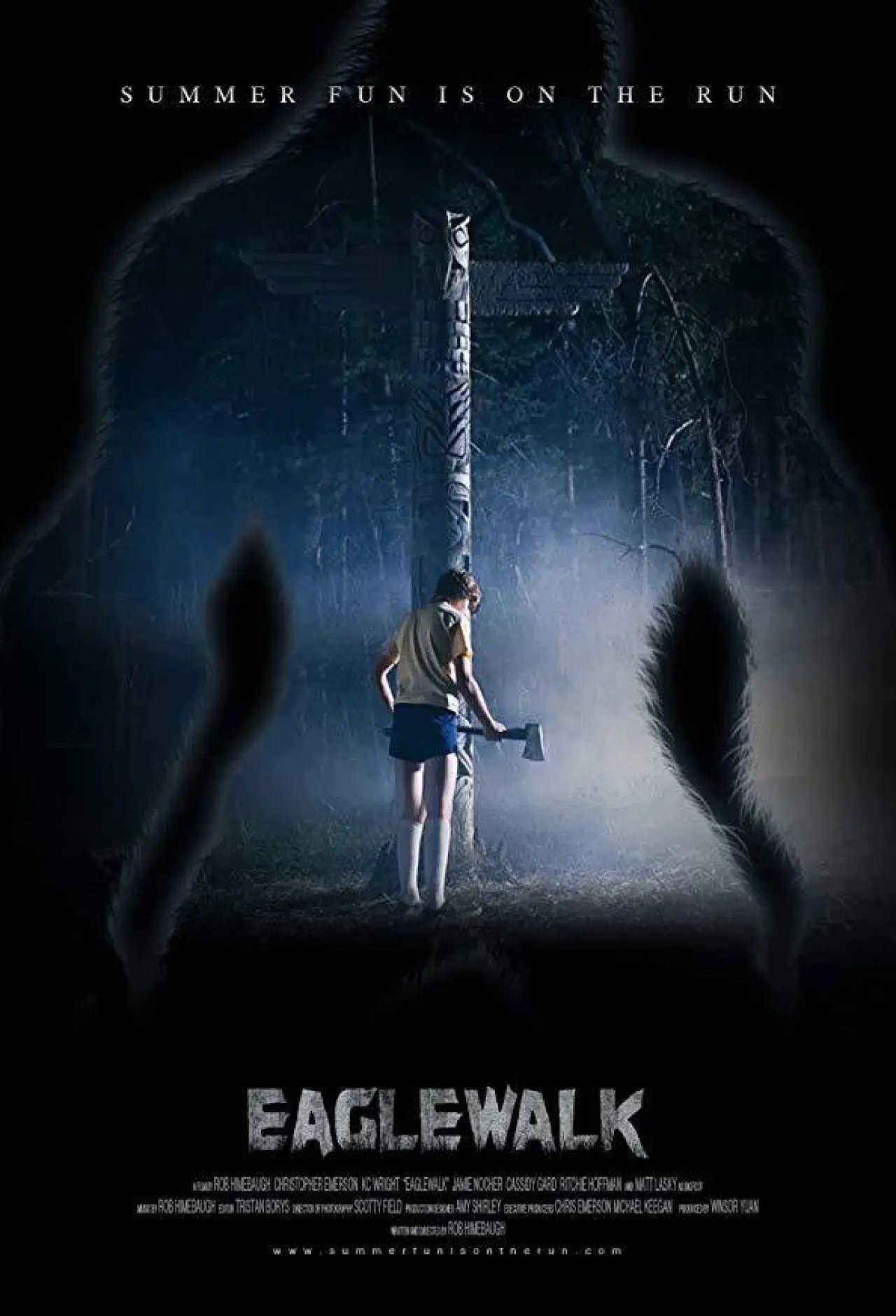 Plakat filmowy "Eaglewalk"