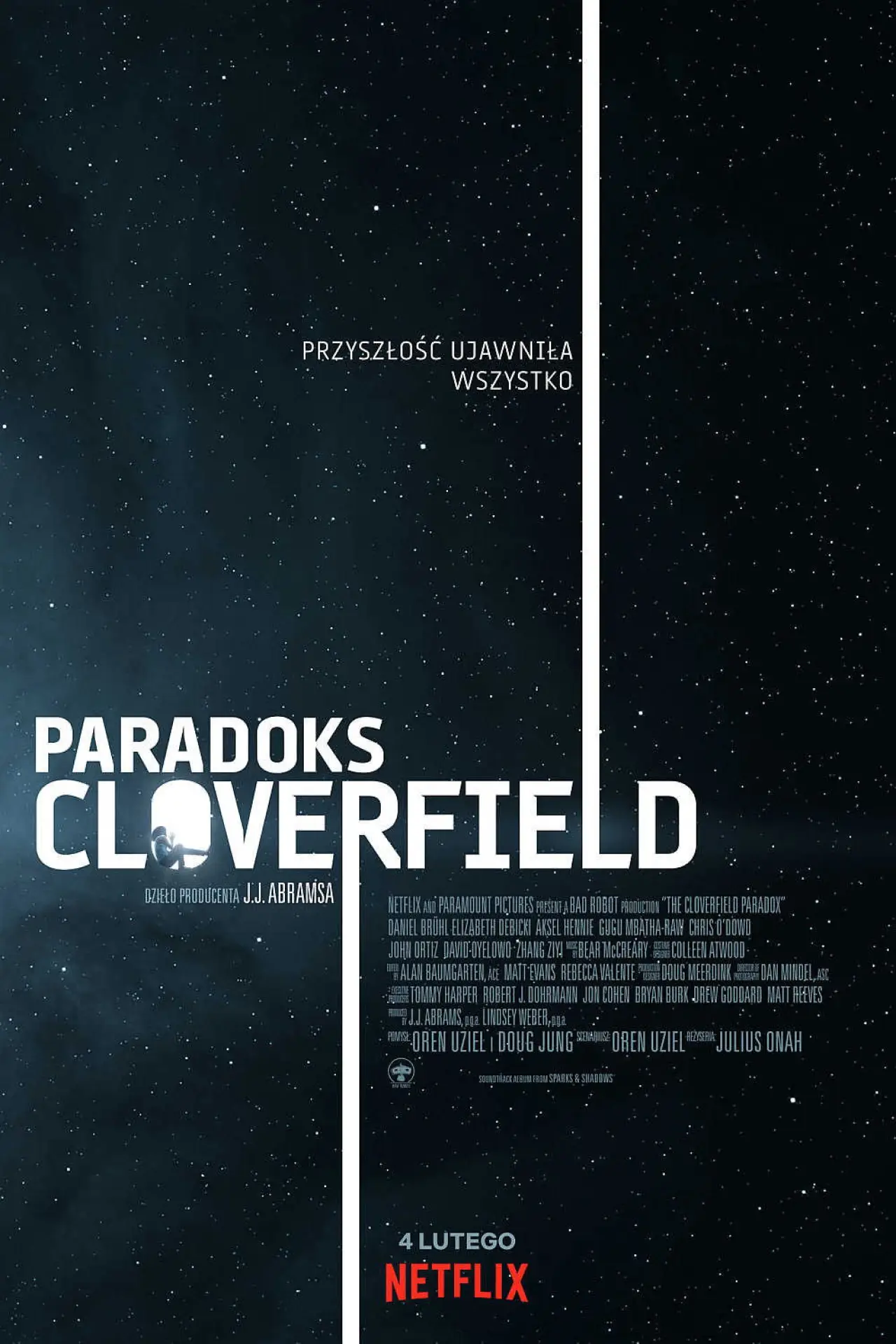 Plakat filmowy "Paradoks Cloverfield"