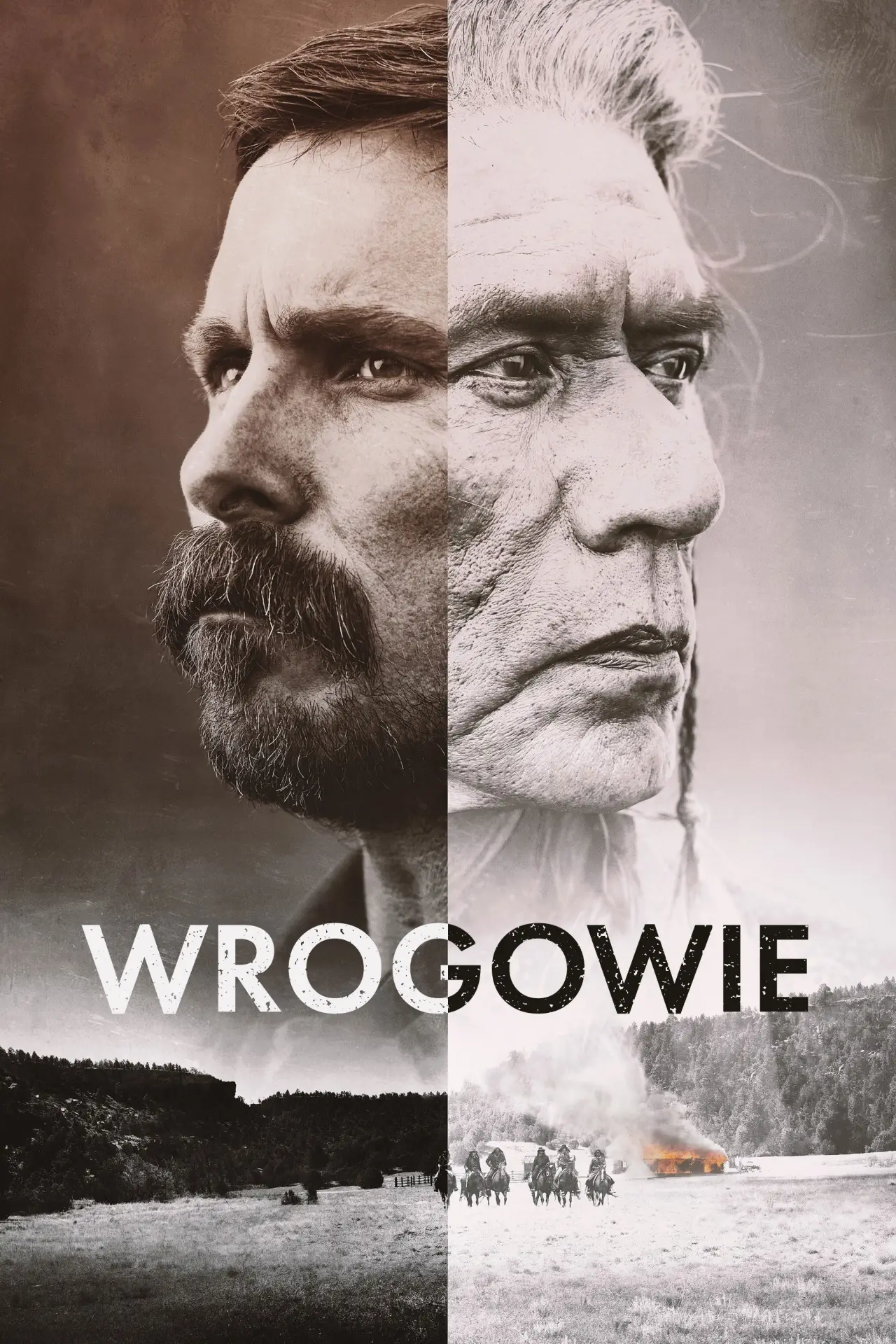 Plakat filmowy "Wrogowie"