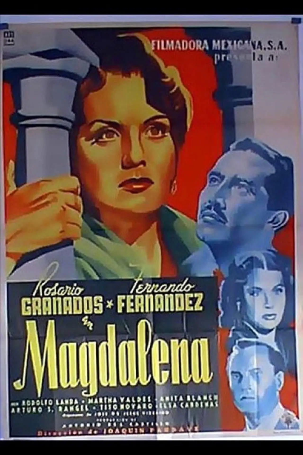 Plakat filmowy "Magdalena"