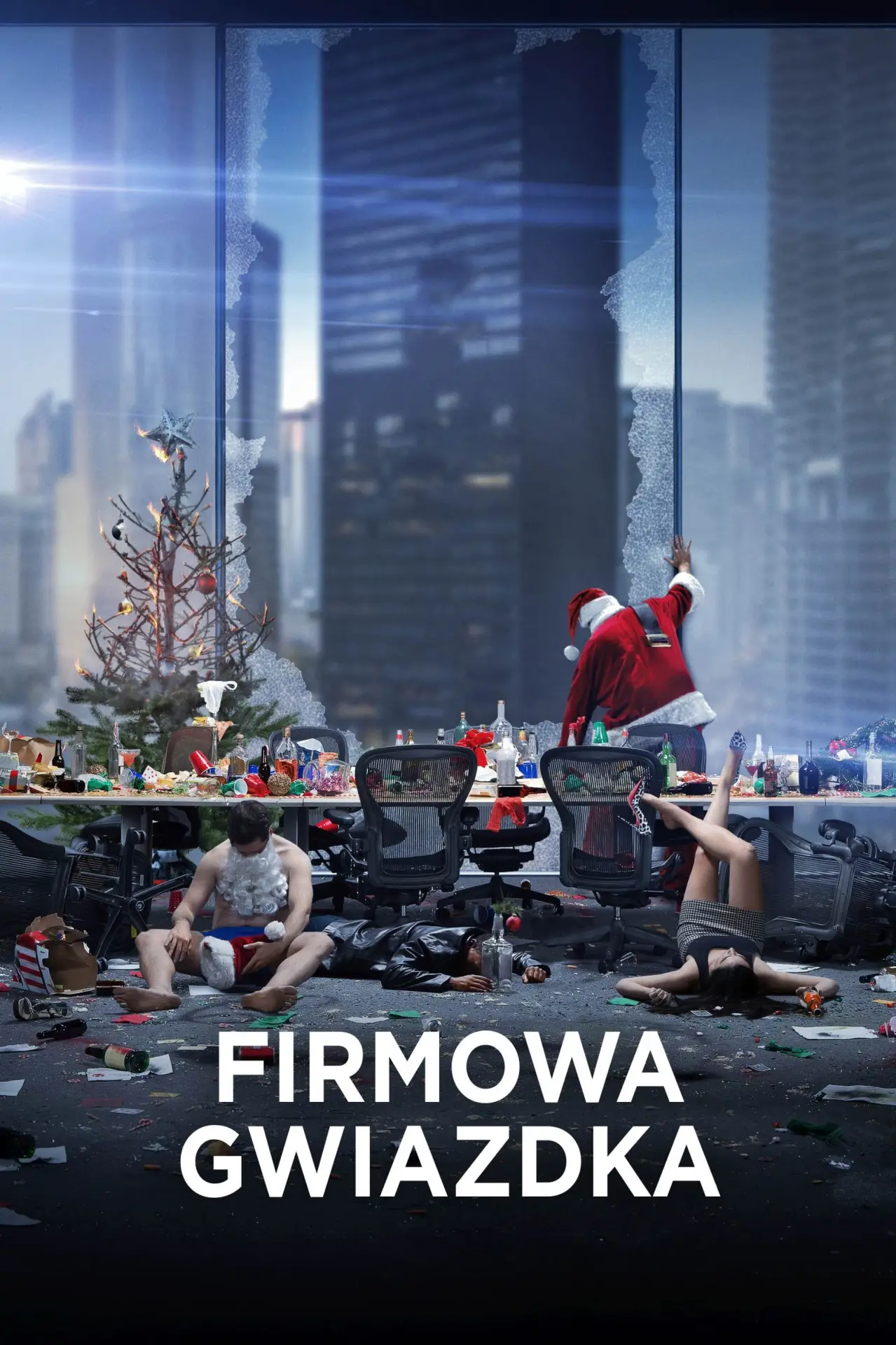 Plakat filmowy "Firmowa Gwiazdka"