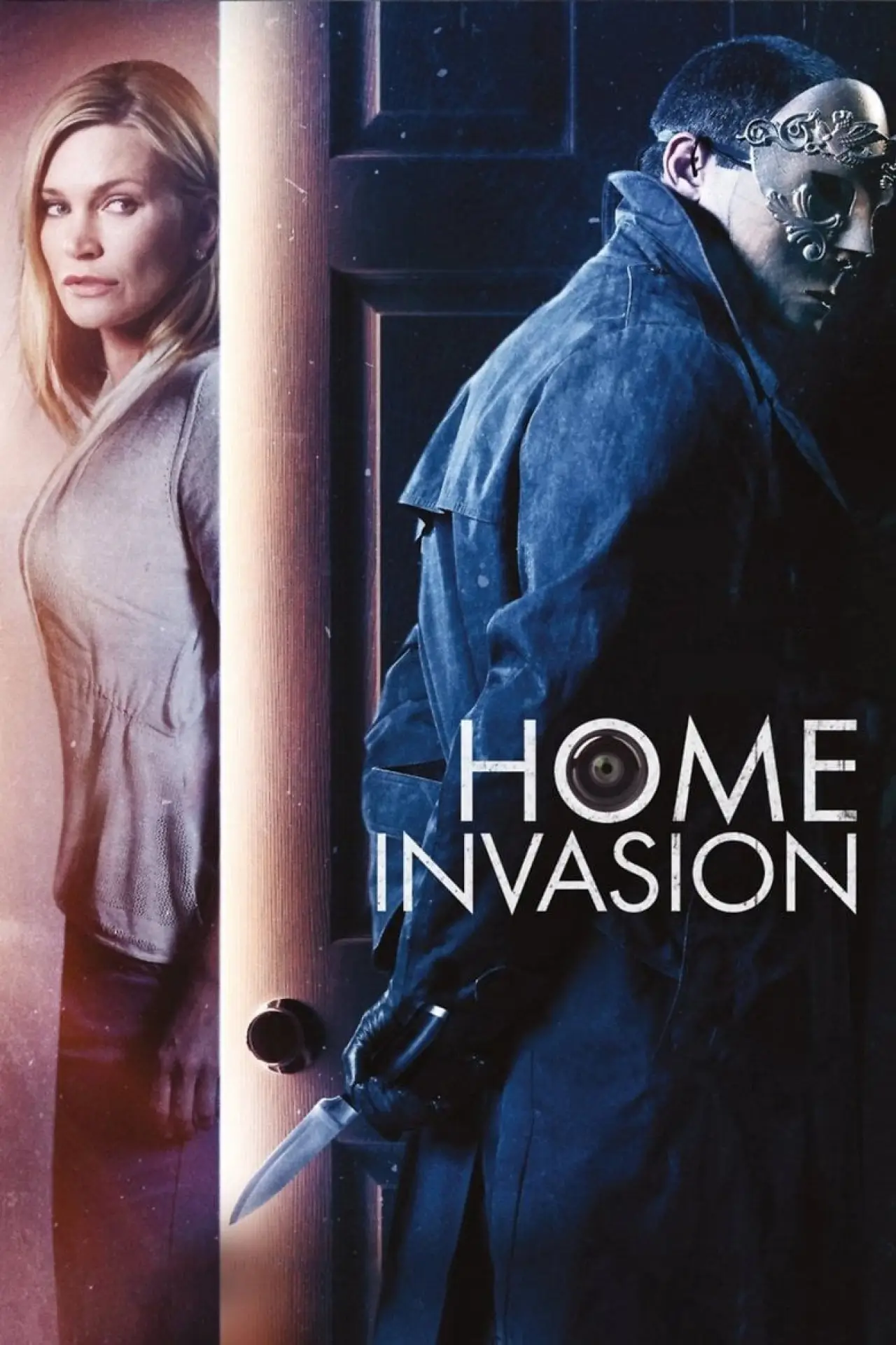Plakat filmowy "Niebezpieczni Intruzi"