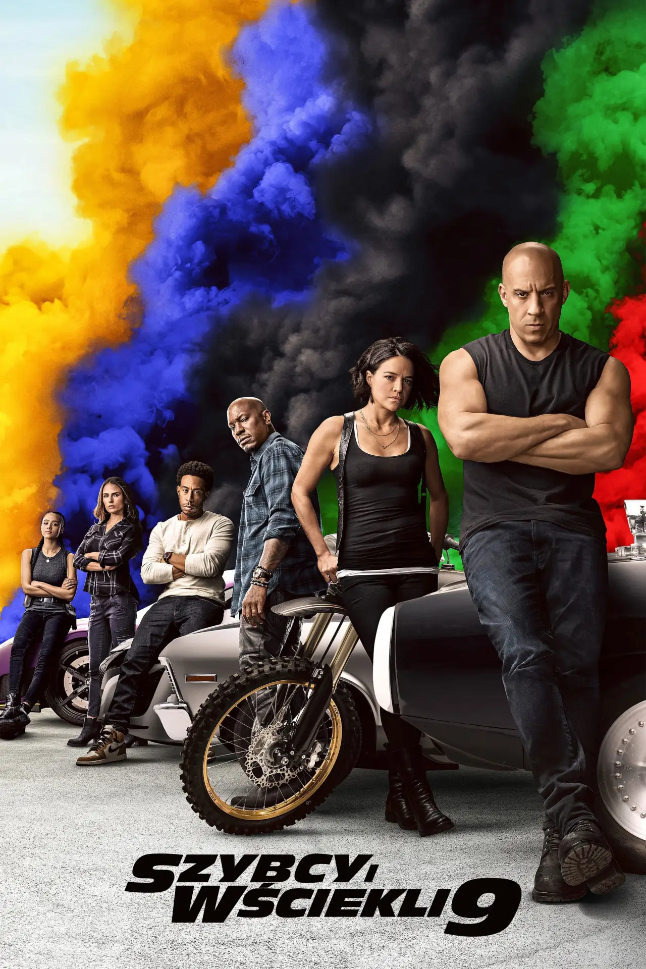 Plakat filmowy "Szybcy i wściekli 9"