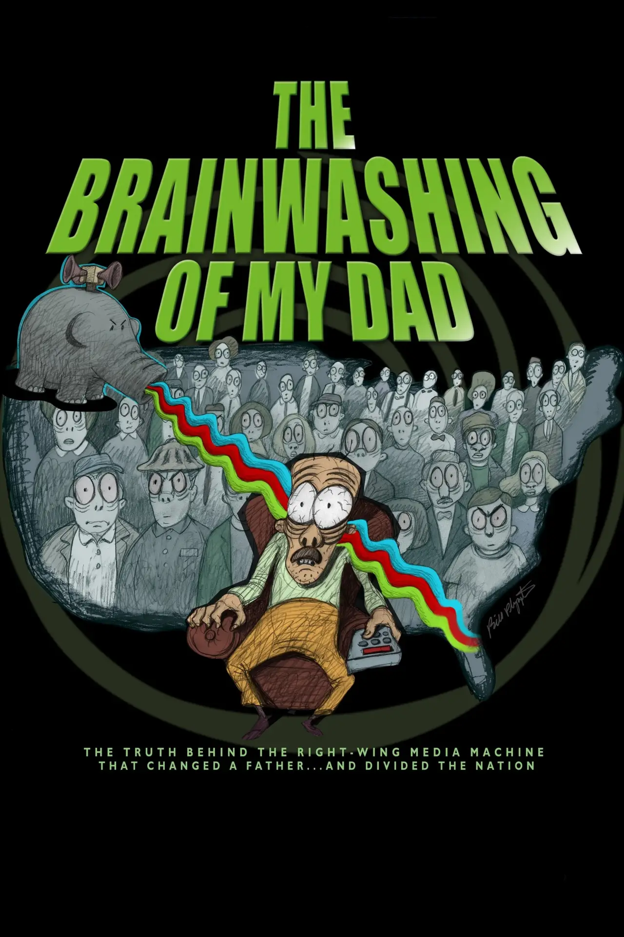 Plakat filmowy "The Brainwashing of My Dad"