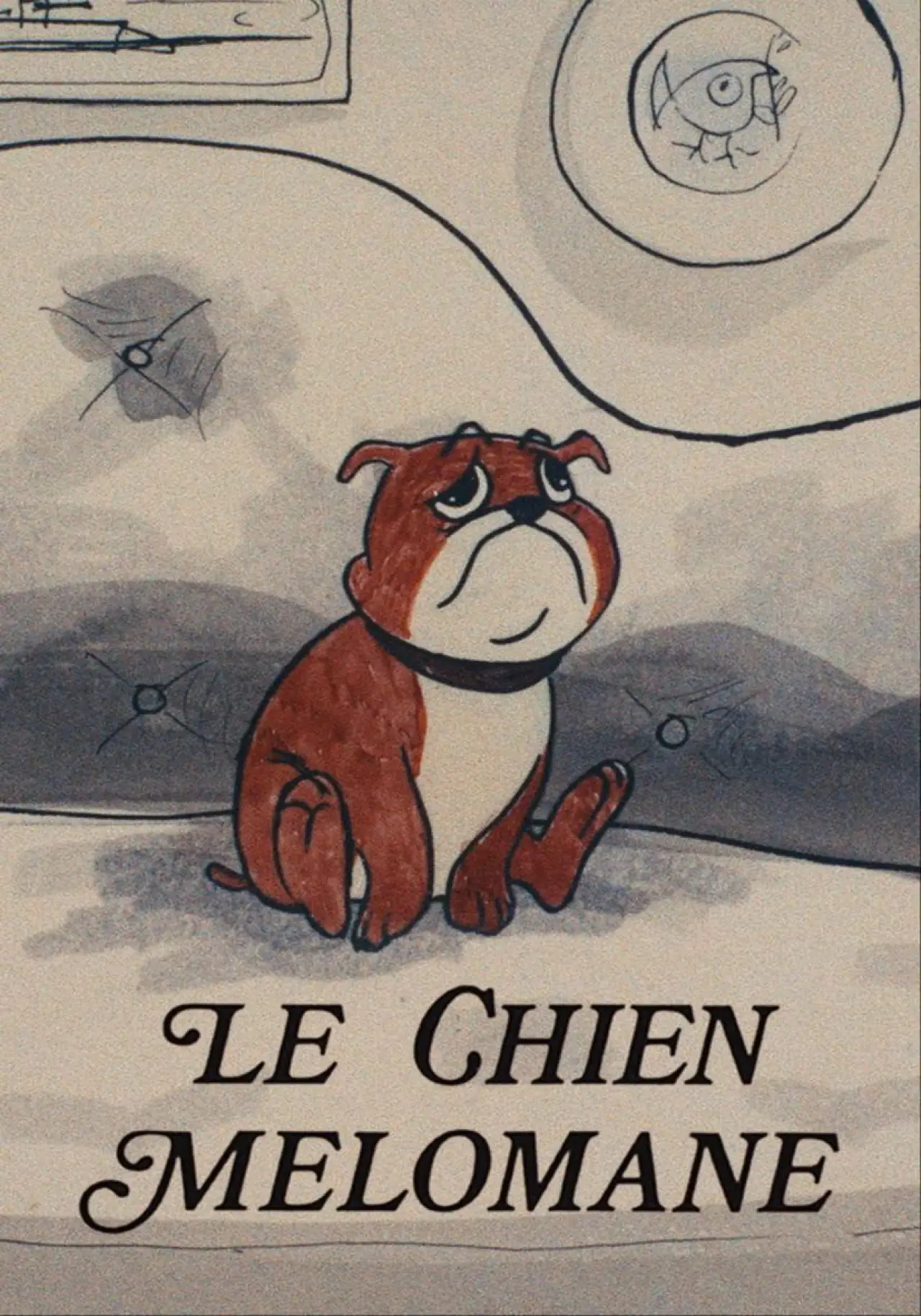 Plakat filmowy "Le Chien mélomane"
