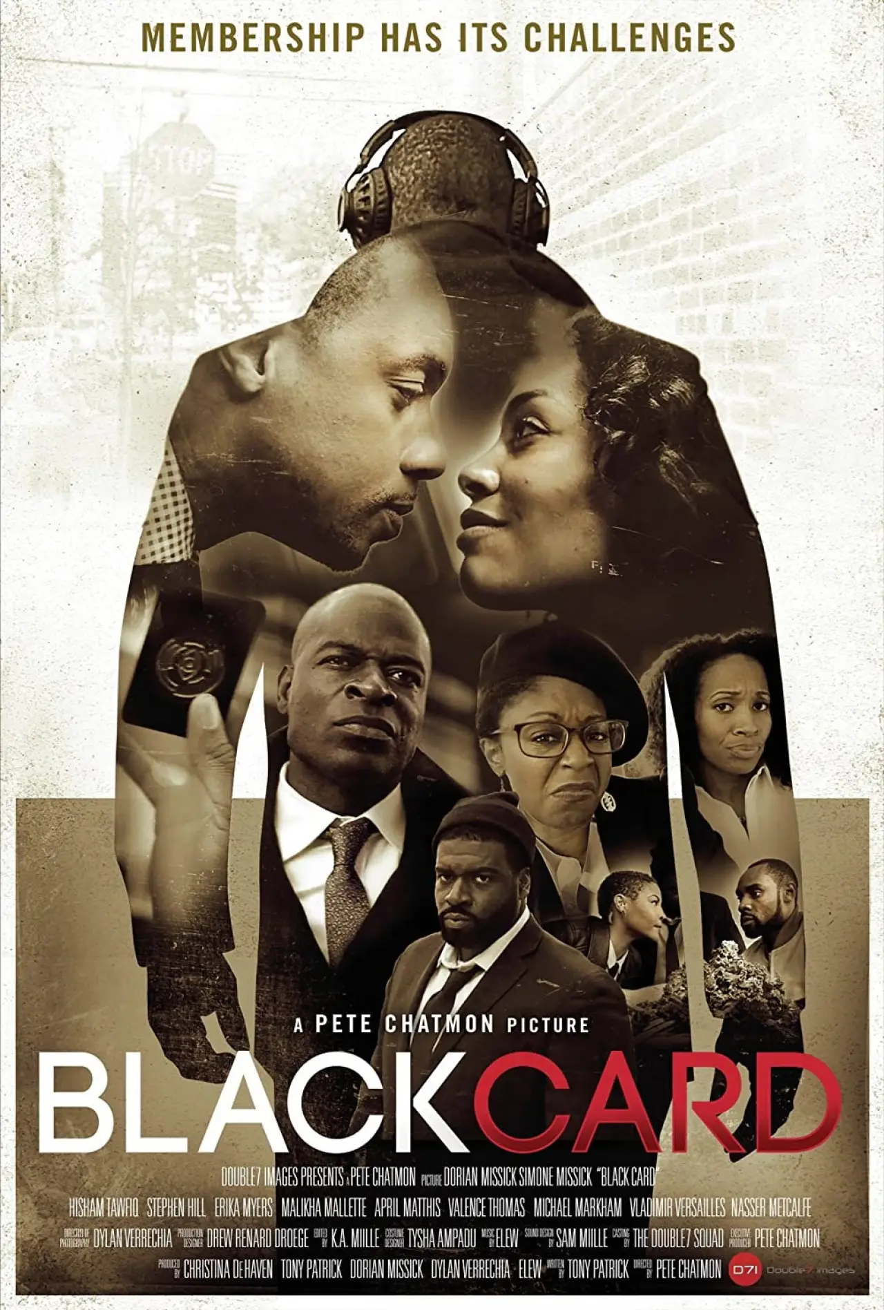 Plakat filmowy "Black Card"