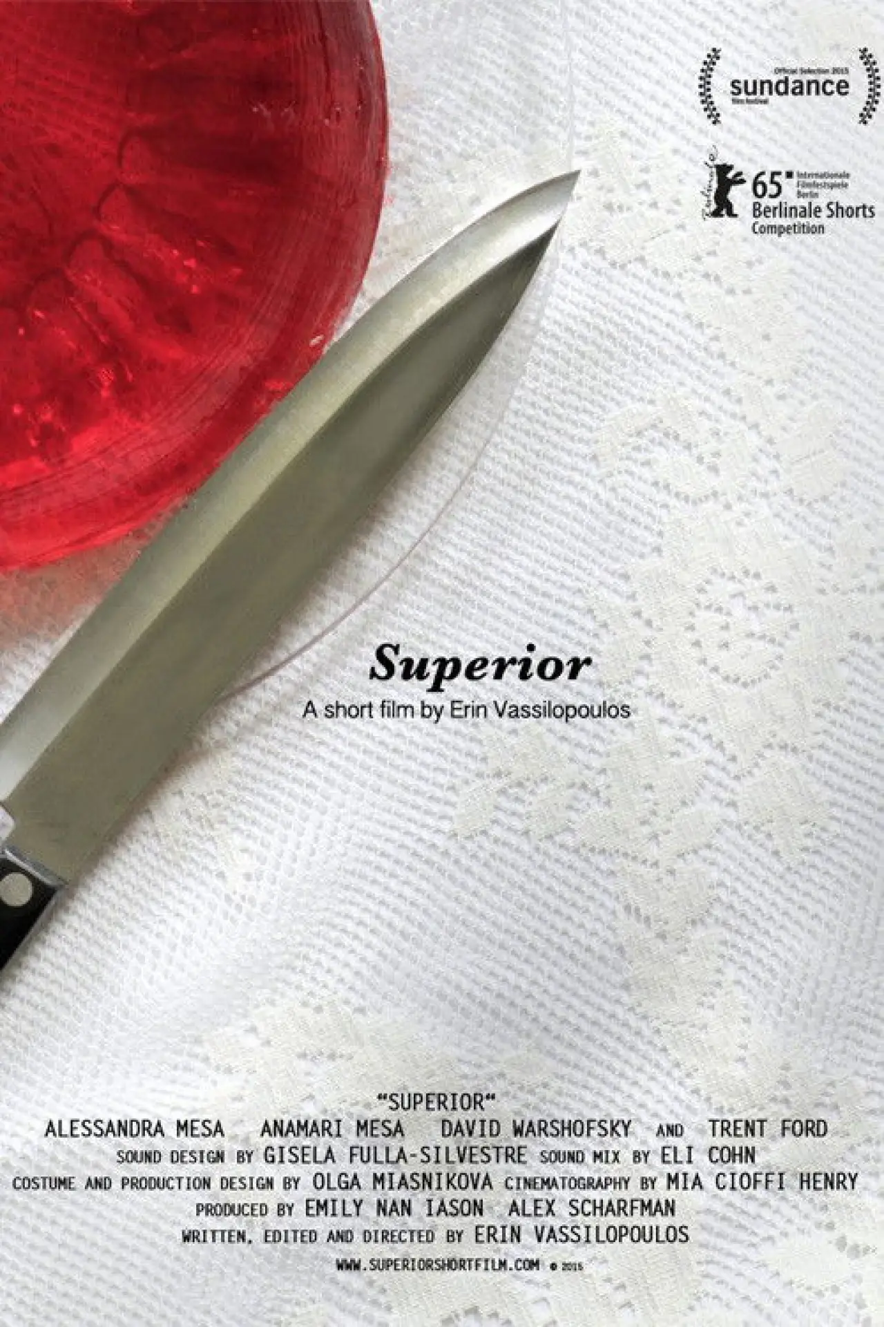 Plakat filmowy "Superior"
