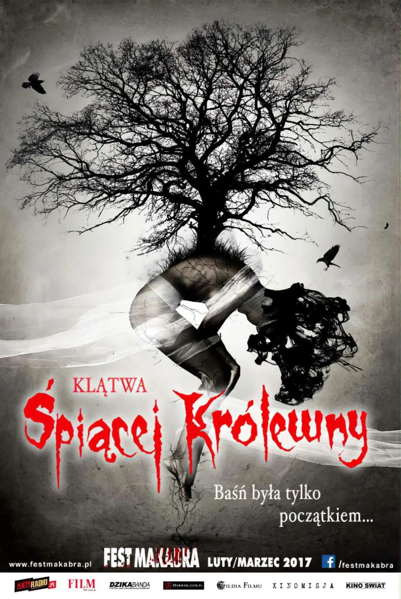 Plakat filmowy "Klątwa Śpiącej Królewny"