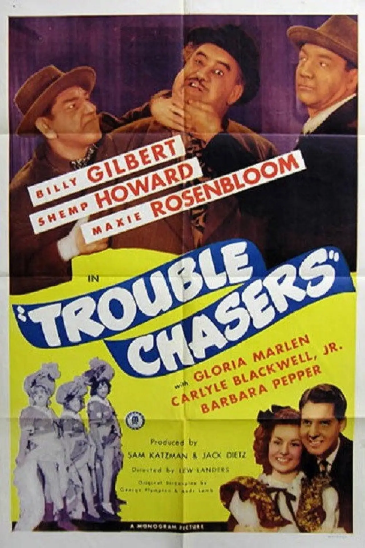 Plakat filmowy "Trouble Chasers"