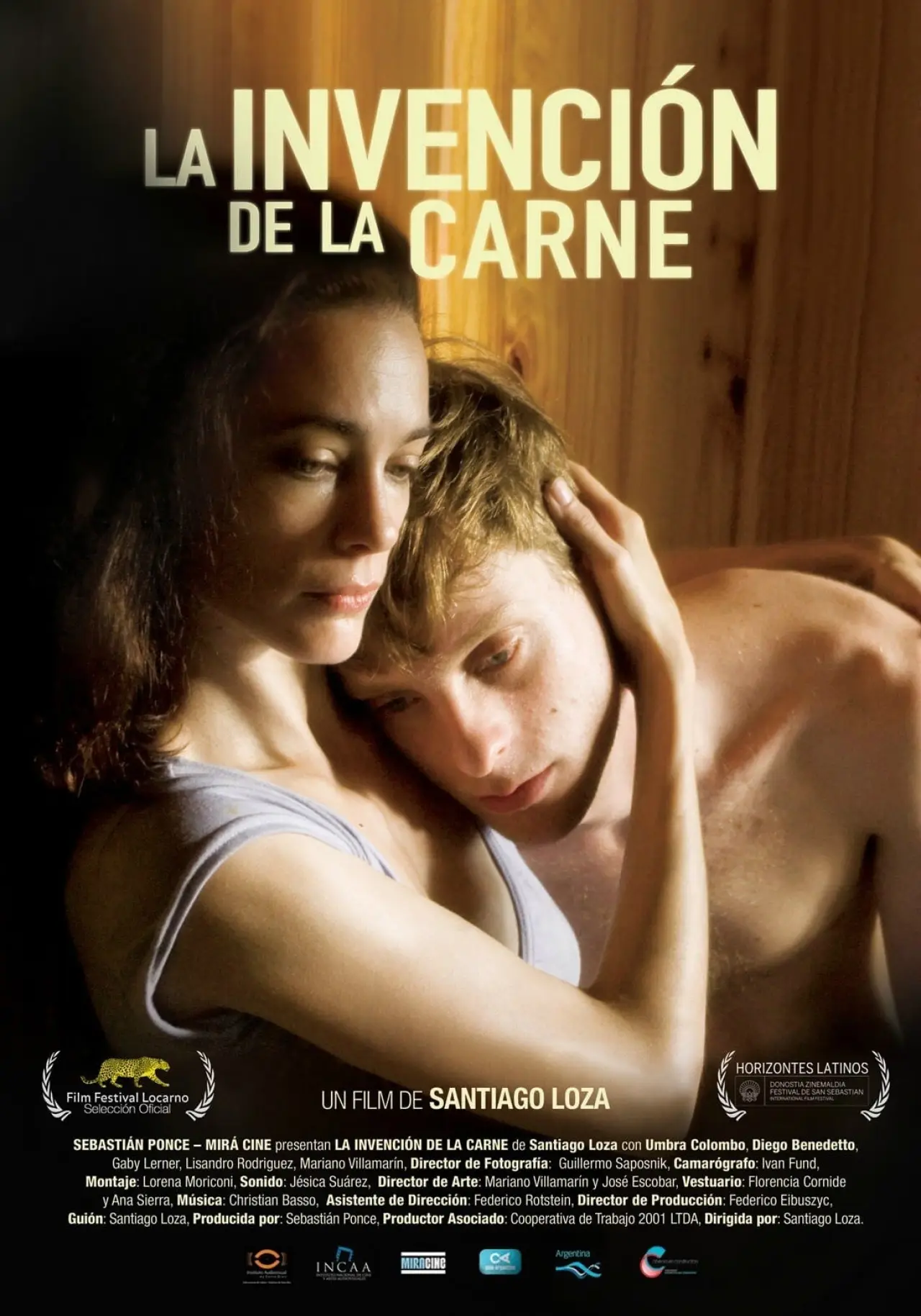 Plakat filmowy "La invención de la carne"