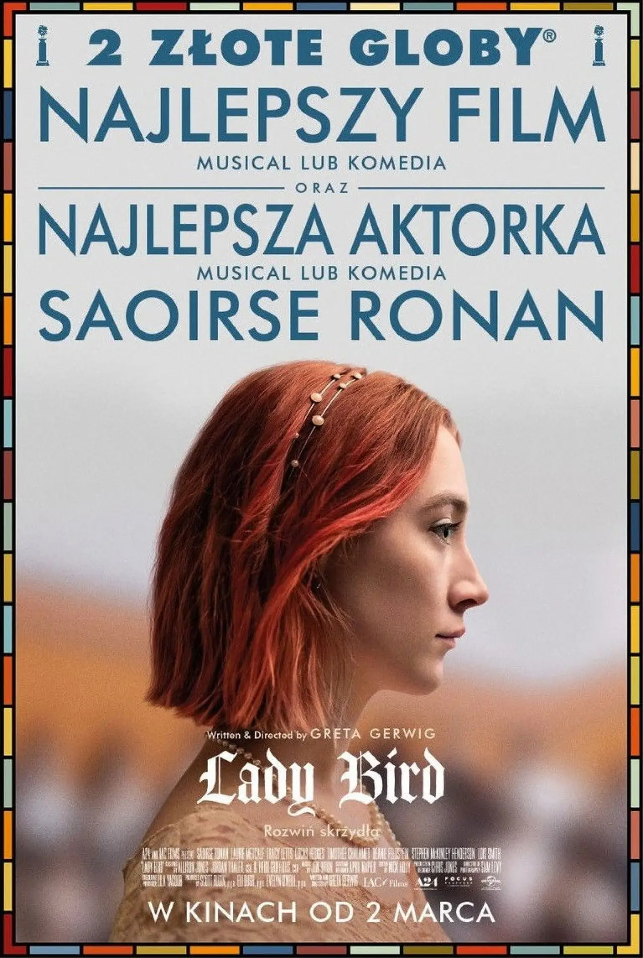 Plakat filmowy "Lady Bird"