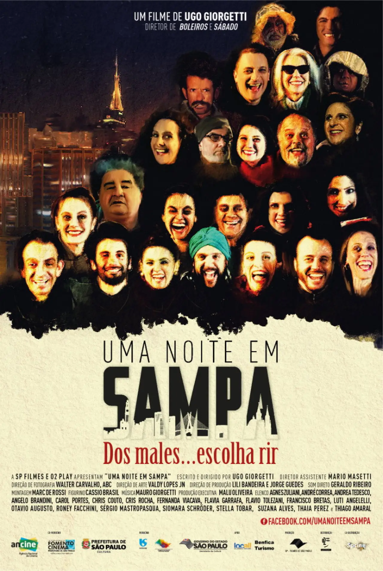 Plakat filmowy "Uma Noite em Sampa"