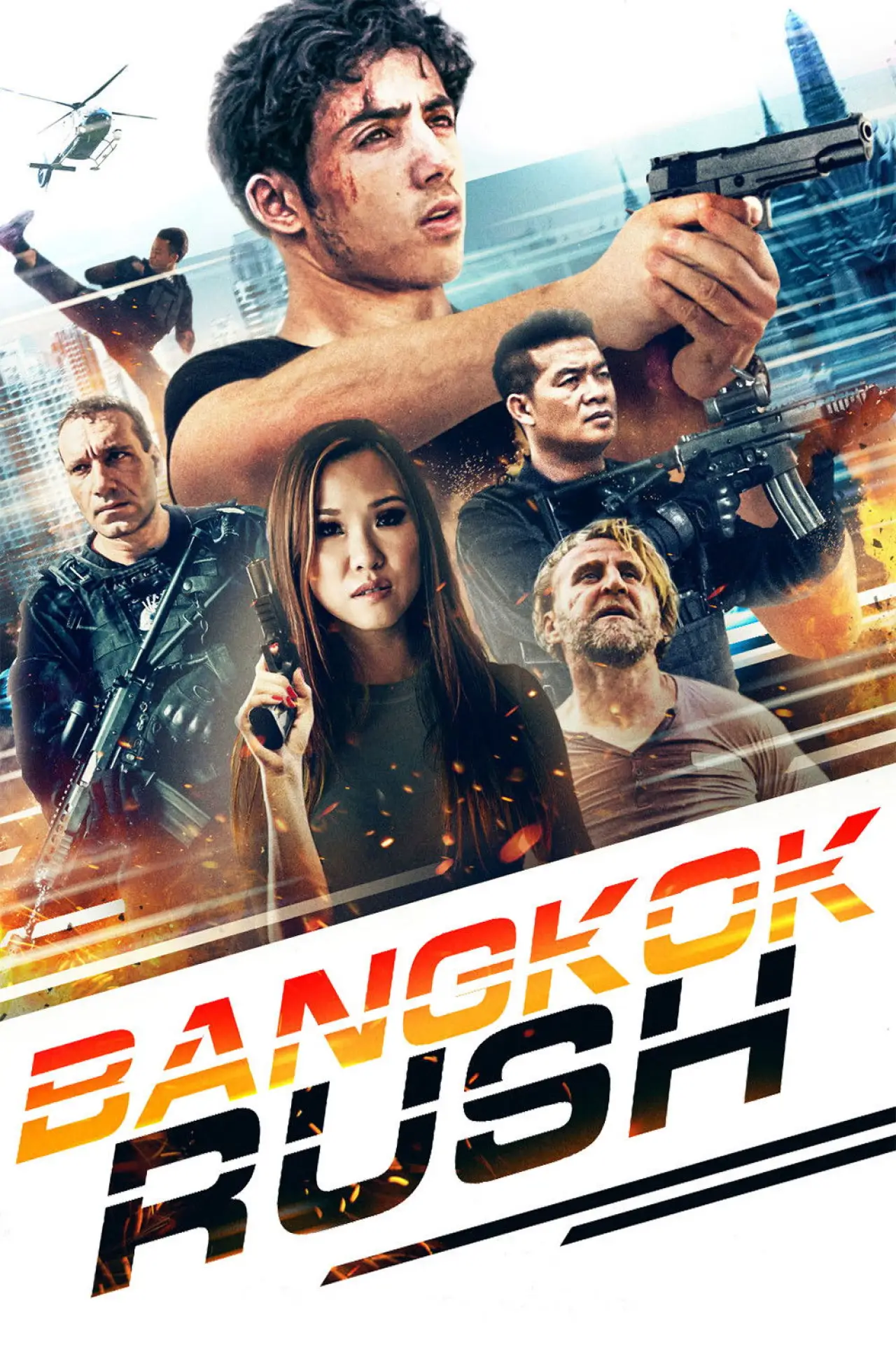 Plakat filmowy "Bangkok Rush / Time Rush"